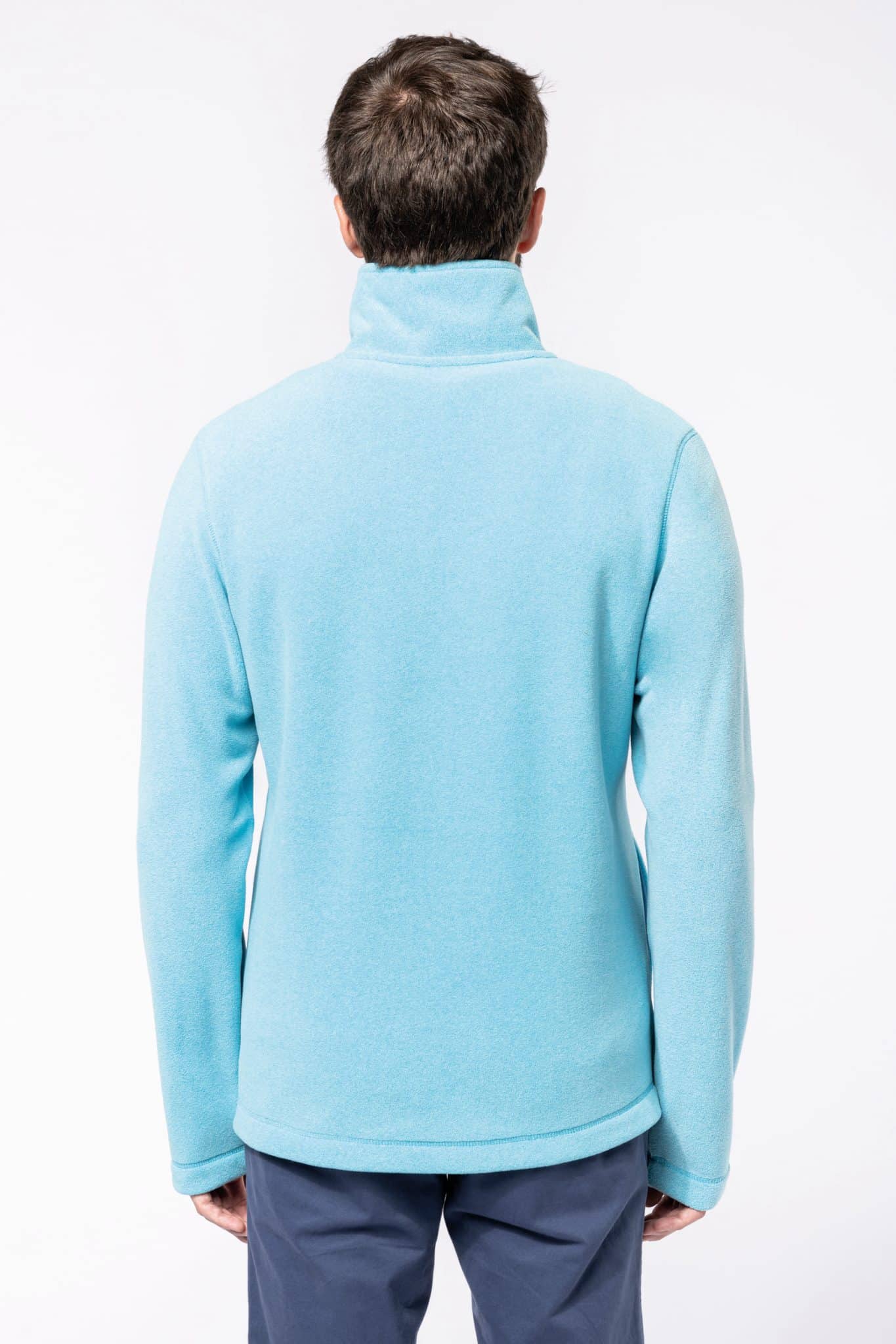Miniature 2 pour Enzo > Micropolaire col zippé homme