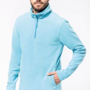 Visuel Enzo > Micropolaire col zippé homme