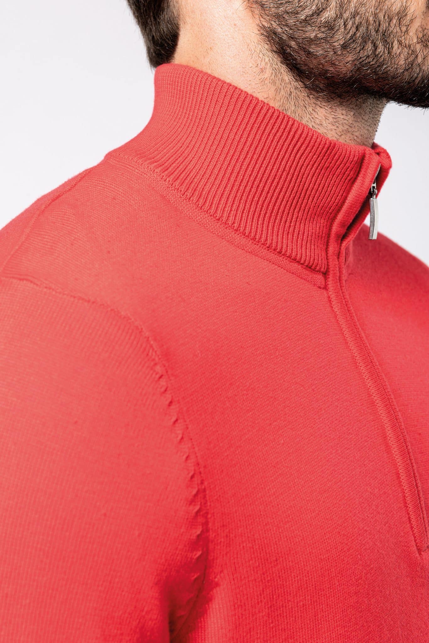 Miniature 6 pour Pull 1/4 zip homme