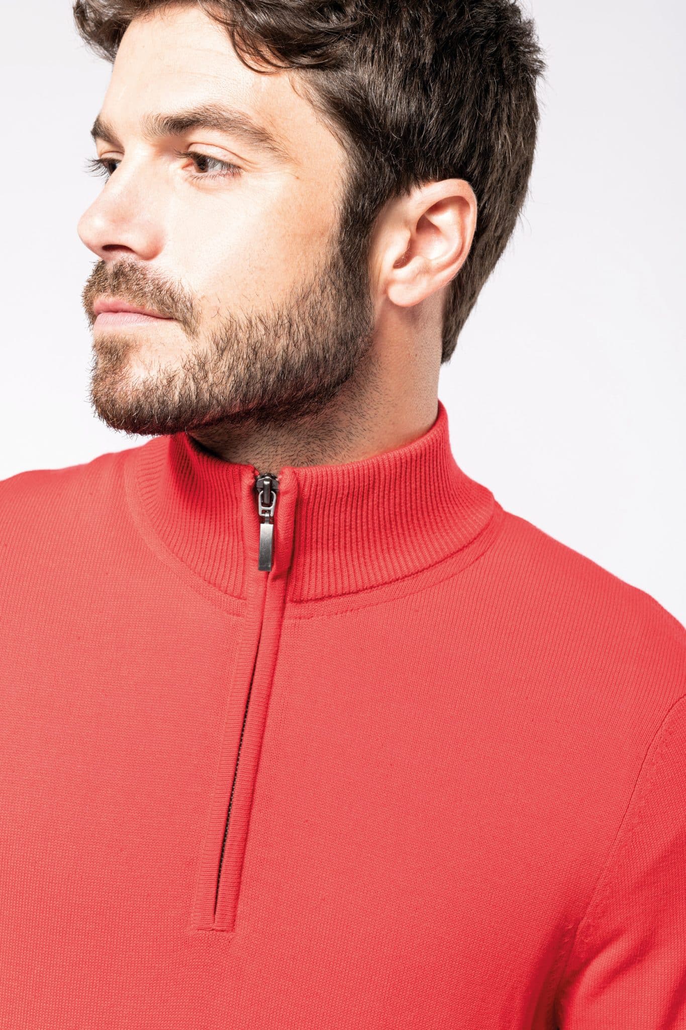 Miniature 5 pour Pull 1/4 zip homme