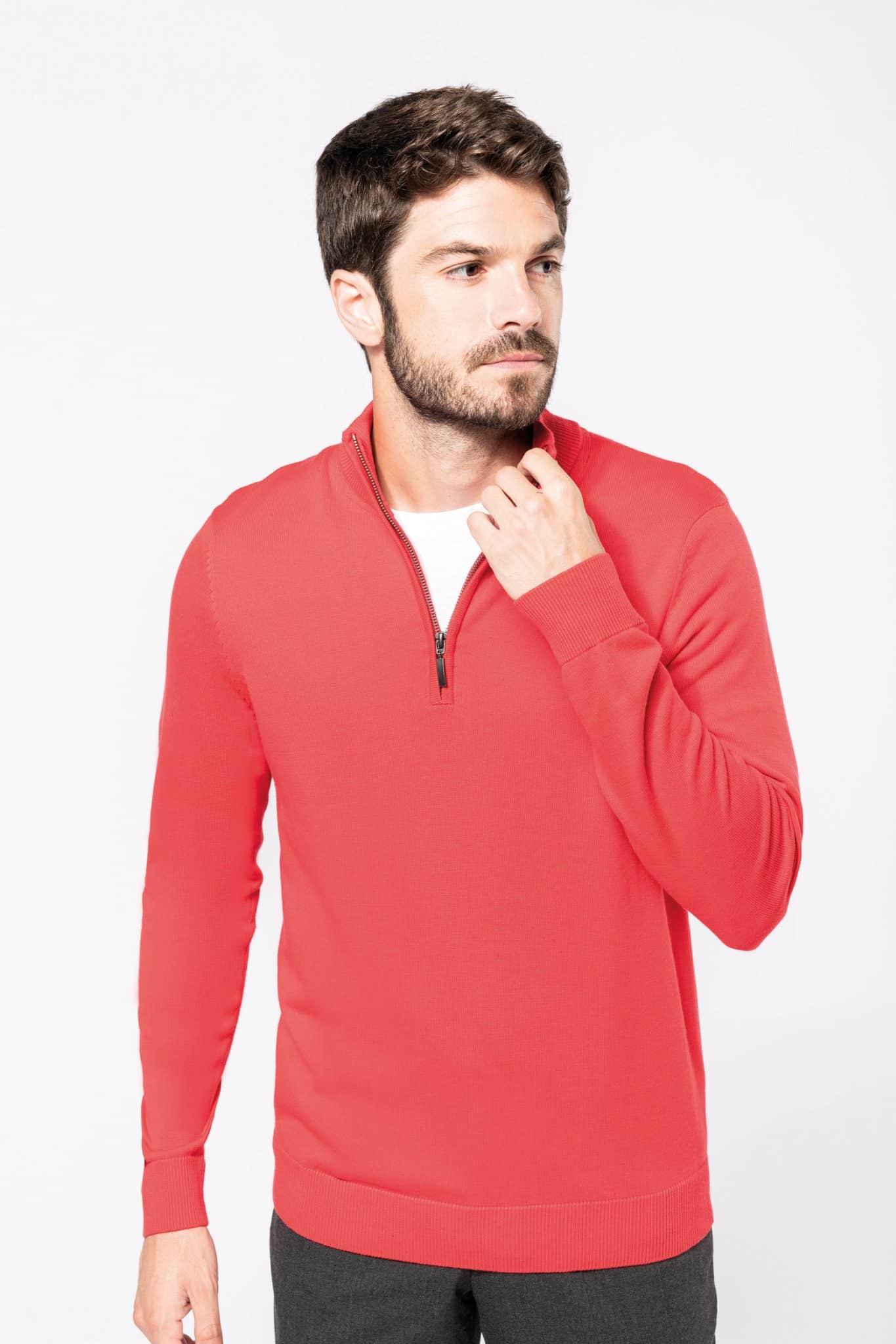 Miniature 3 pour Pull 1/4 zip homme