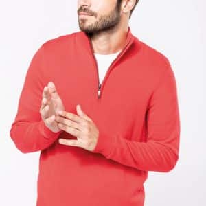 Visuel Pull 1/4 zip homme