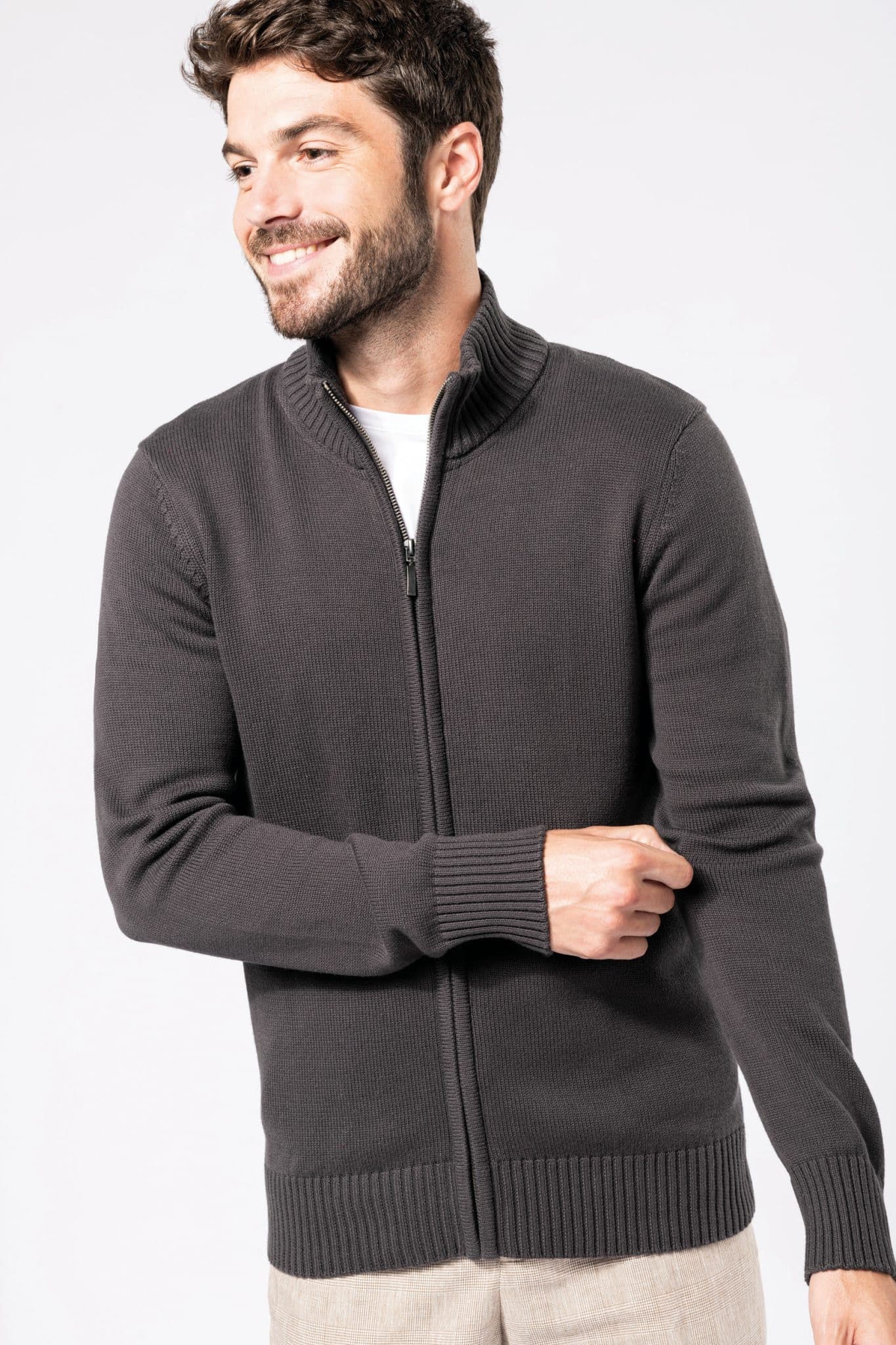 Miniature 1 pour Cardigan zippé
