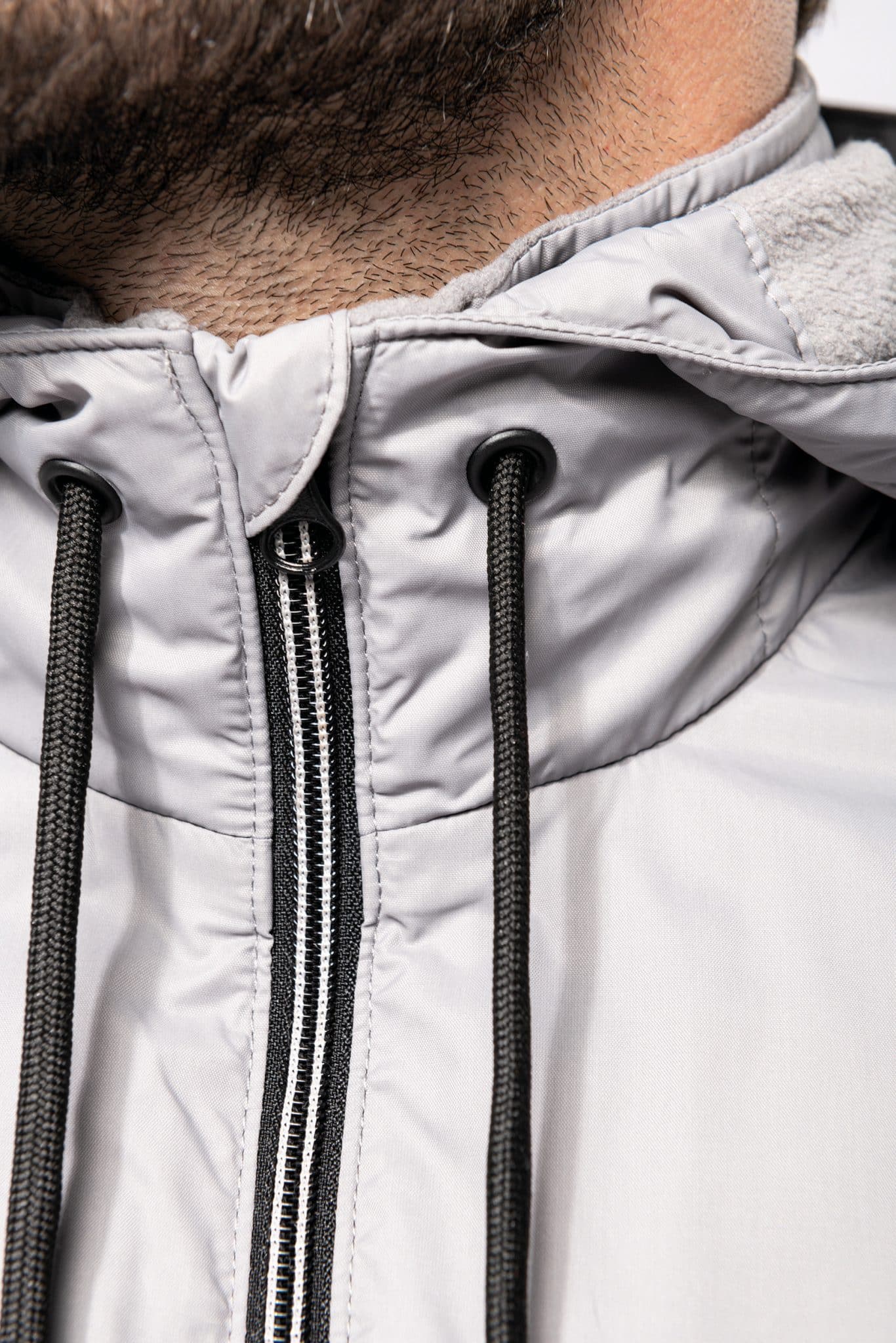 Miniature 10 pour Veste à capuche avec doublure en micropolaire unisexe