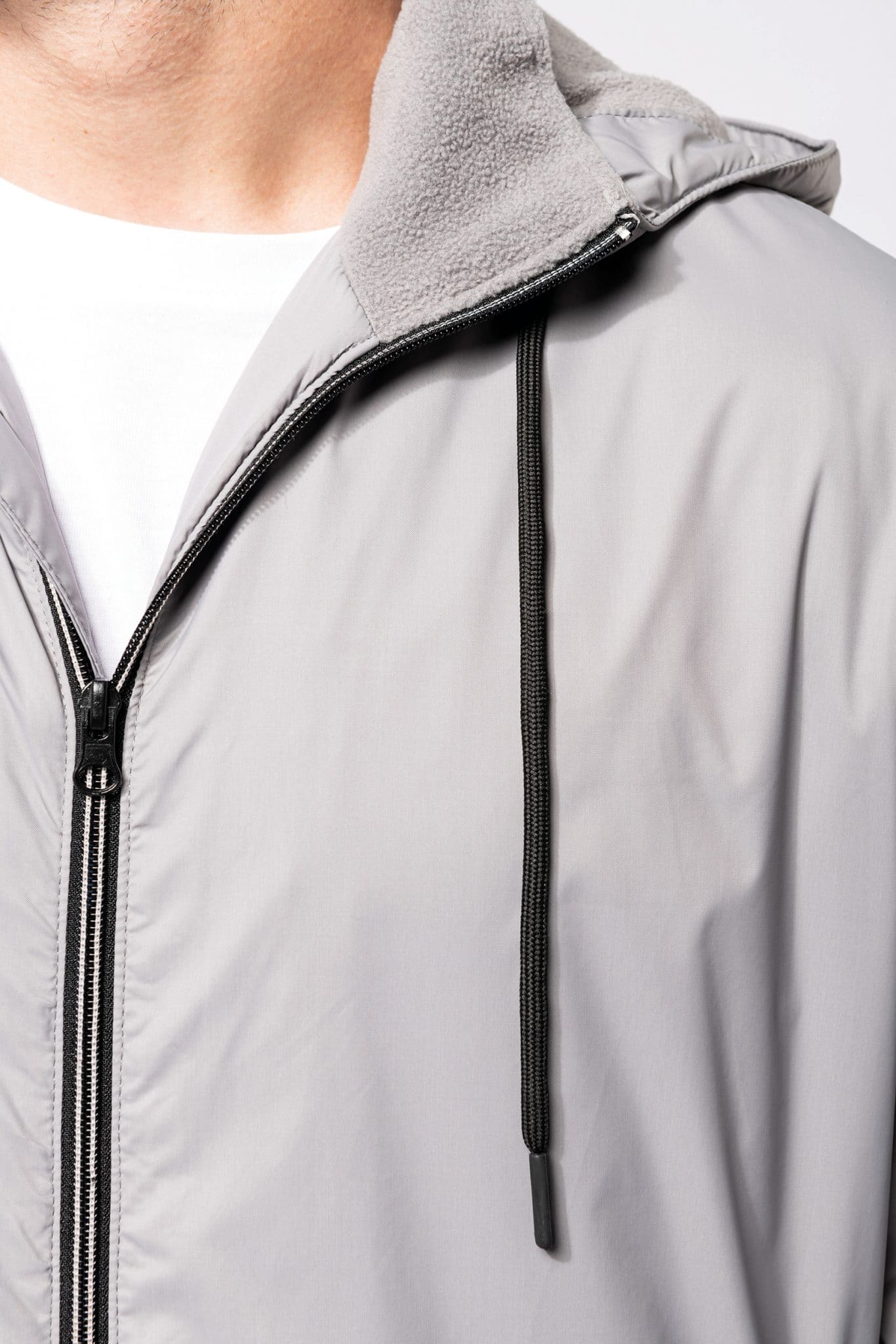 Miniature 11 pour Veste à capuche avec doublure en micropolaire unisexe