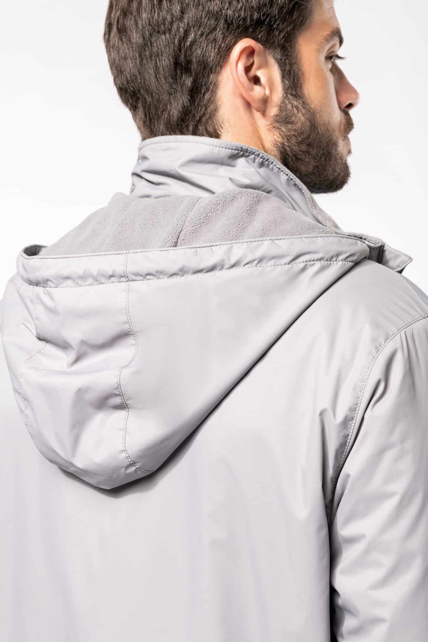 Miniature 12 pour Veste à capuche avec doublure en micropolaire unisexe