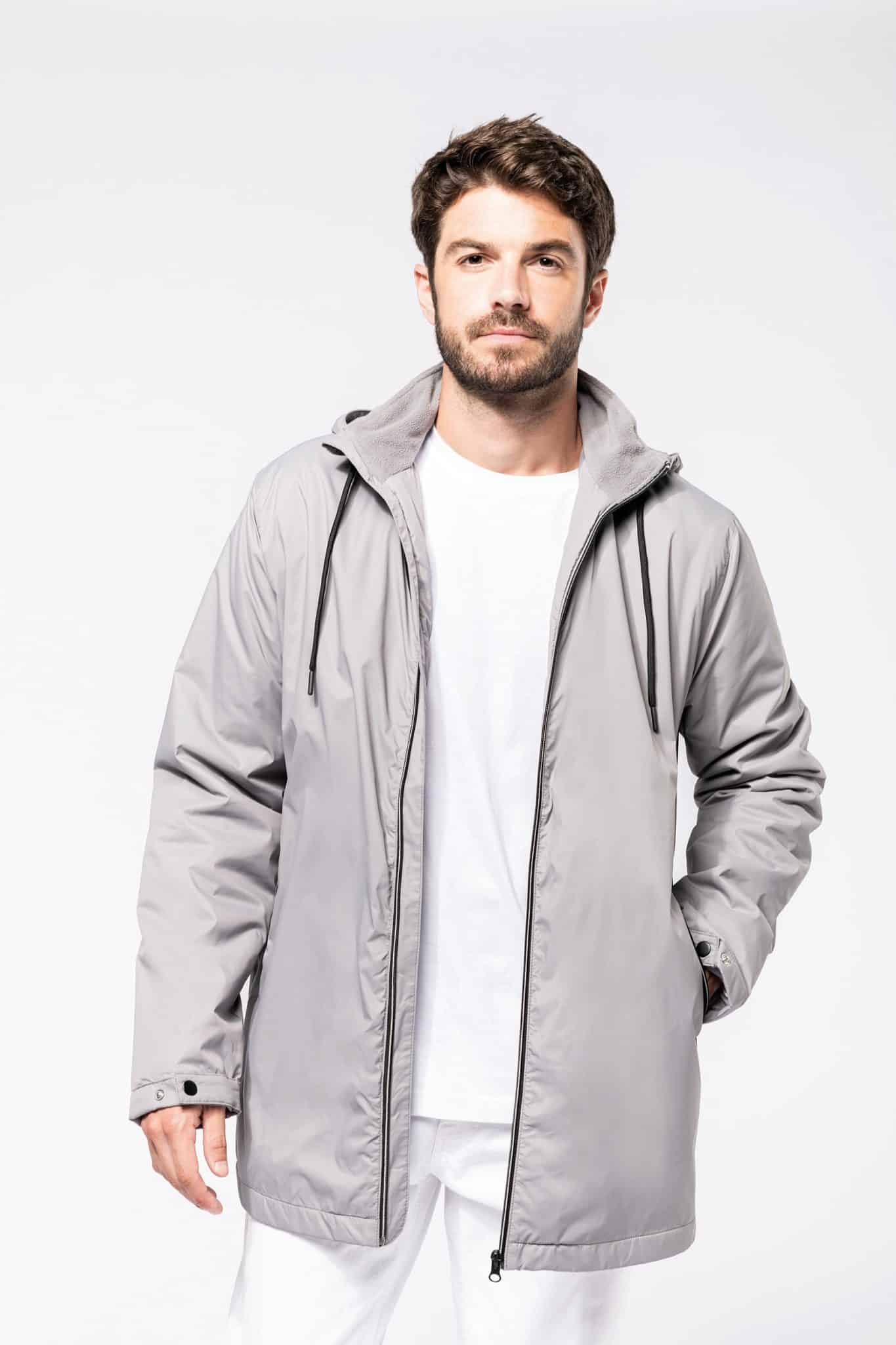 Miniature 4 pour Veste à capuche avec doublure en micropolaire unisexe
