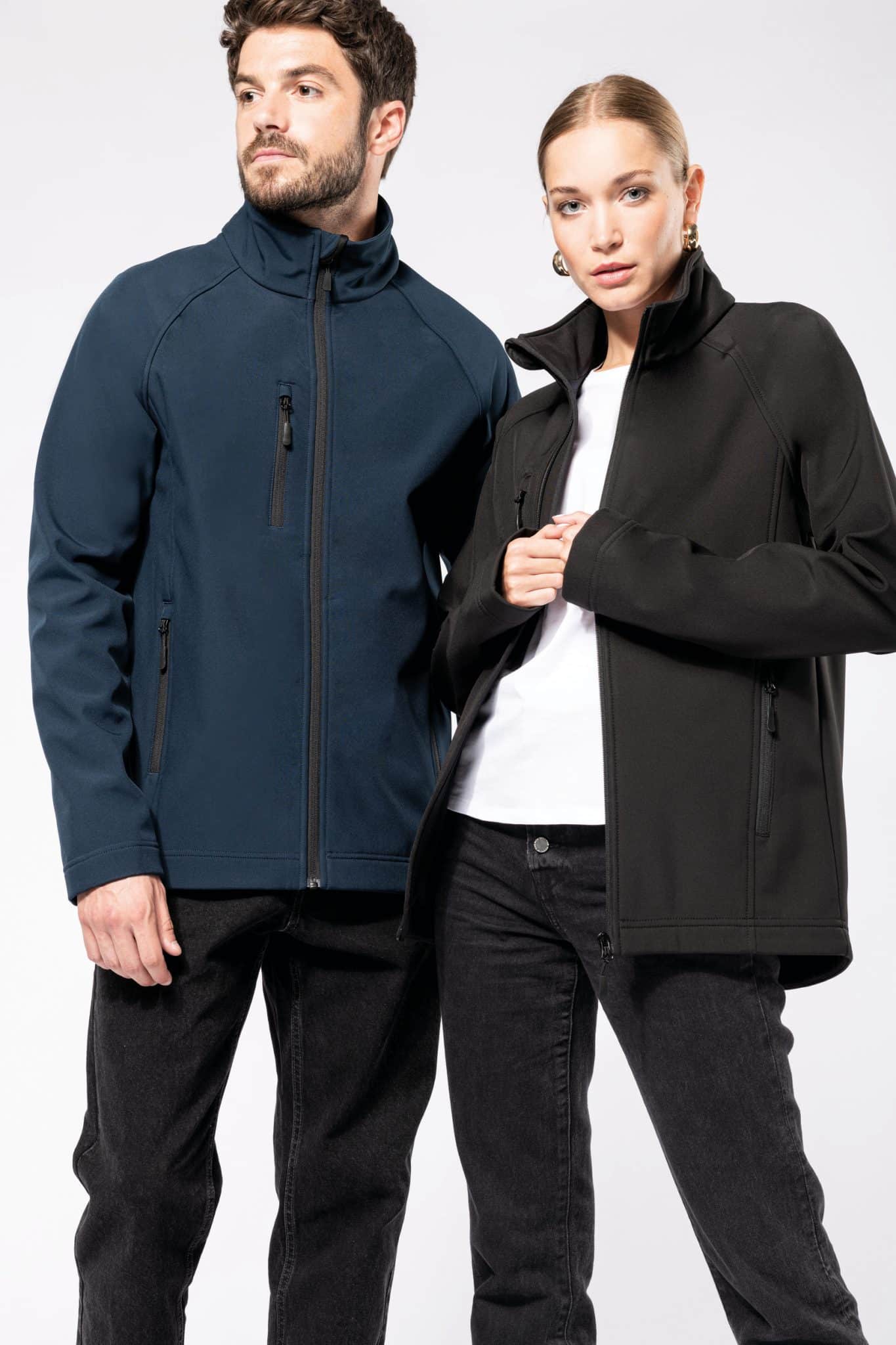 Miniature 1 pour Veste softshell écoresponsable 3 couches unisexe