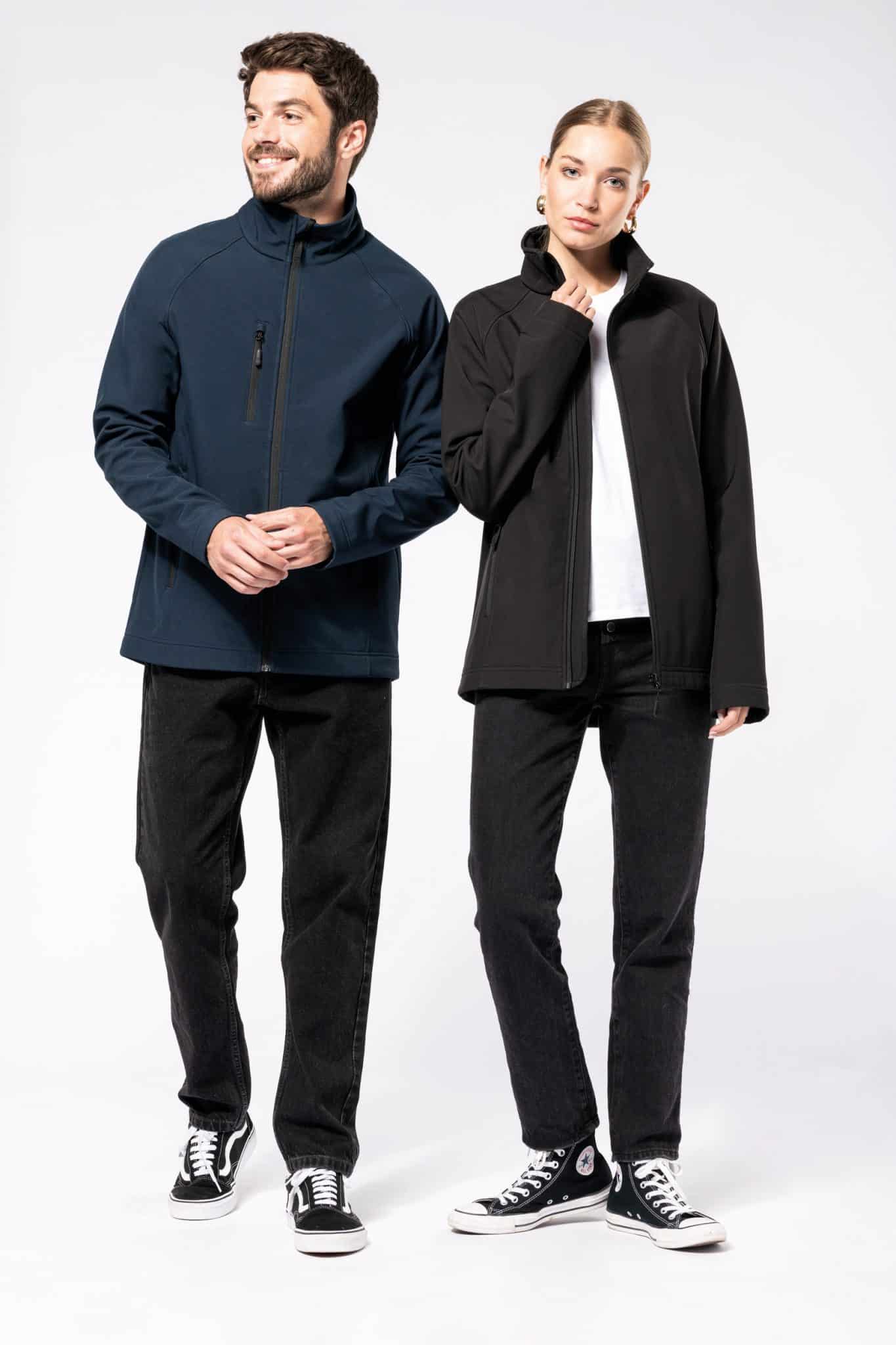 Miniature 9 pour Veste softshell écoresponsable 3 couches unisexe