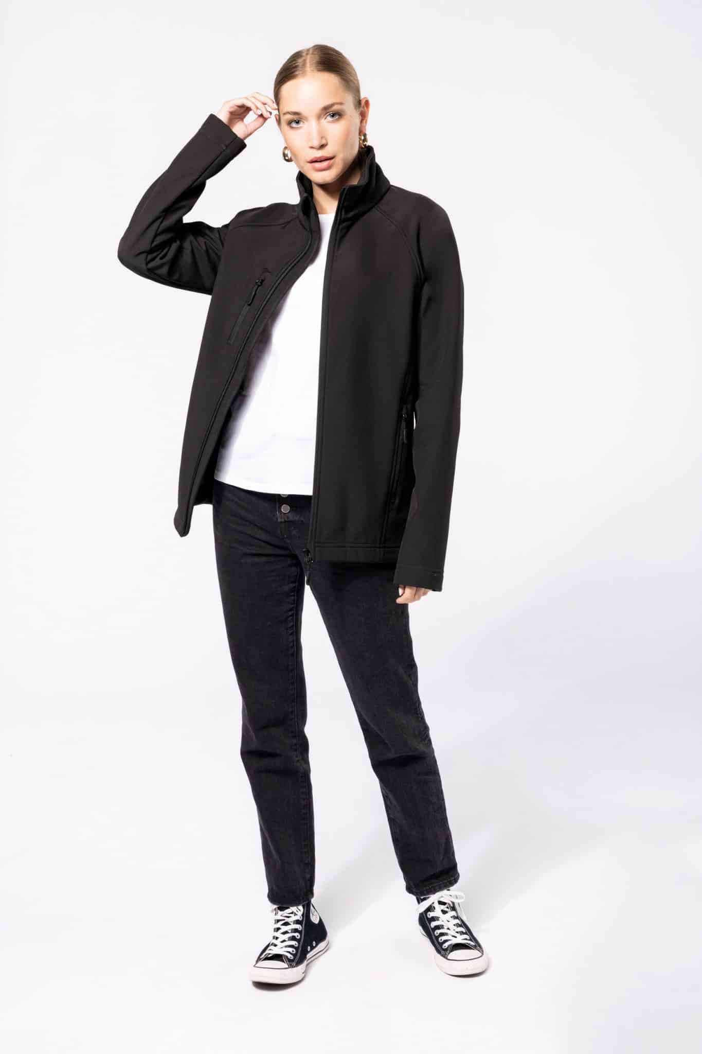 Miniature 8 pour Veste softshell écoresponsable 3 couches unisexe
