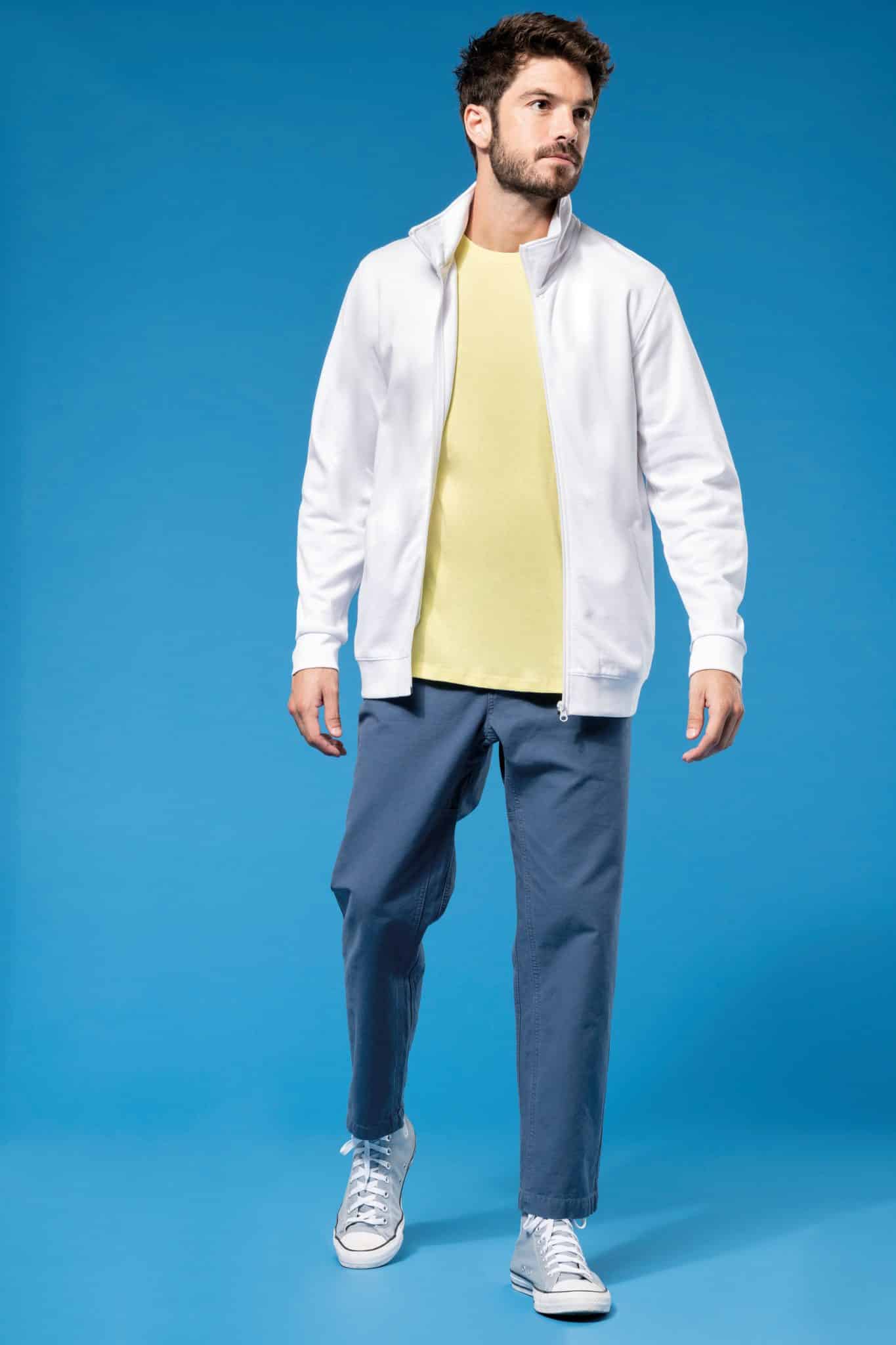 Miniature 5 pour Veste molleton zippée homme