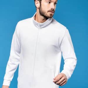 Visuel Veste molleton zippée homme