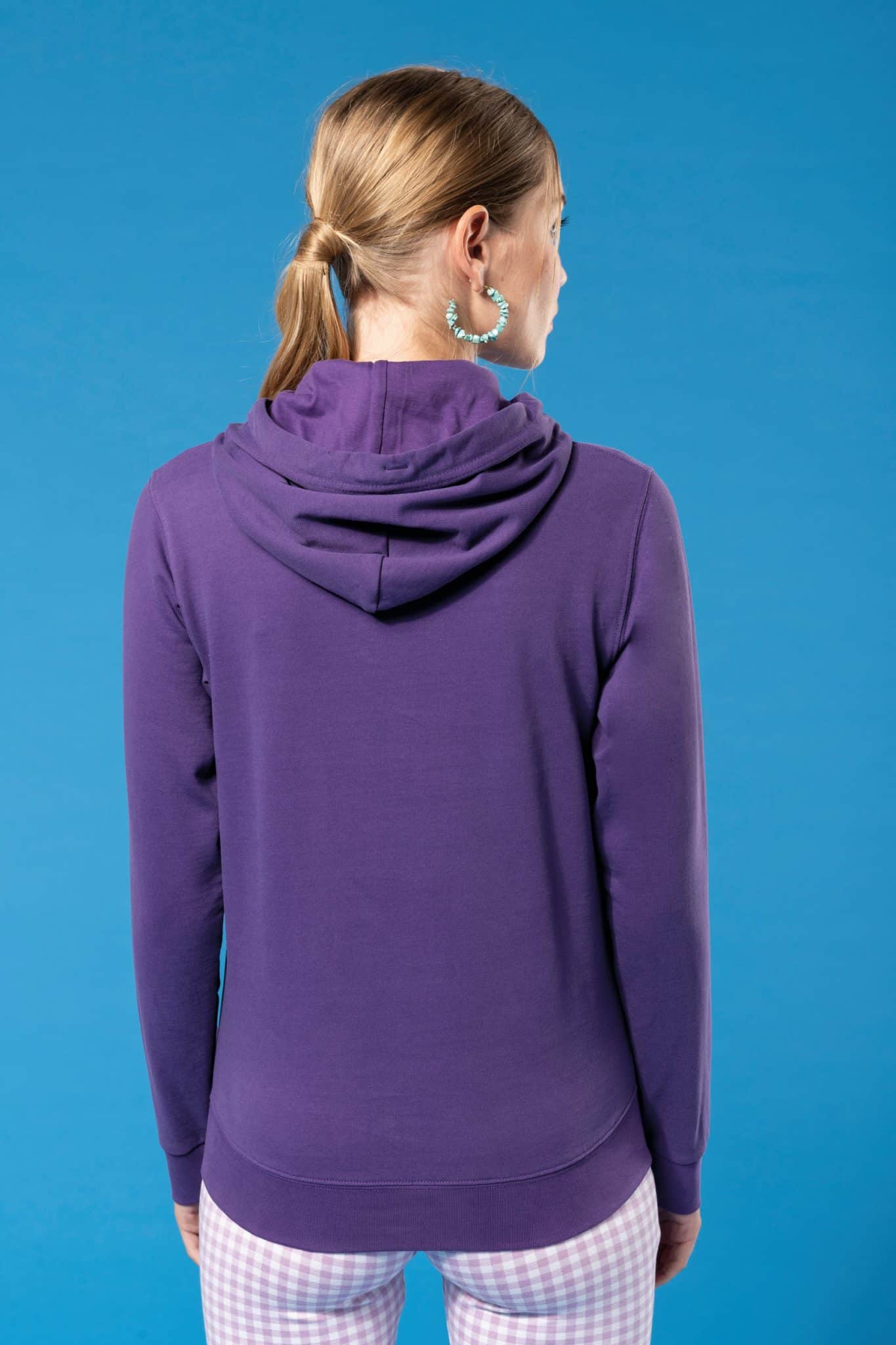 Miniature 10 pour Sweat-shirt capuche femme