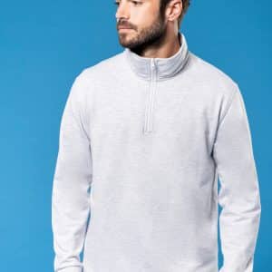 Visuel Sweat-shirt col zippé homme
