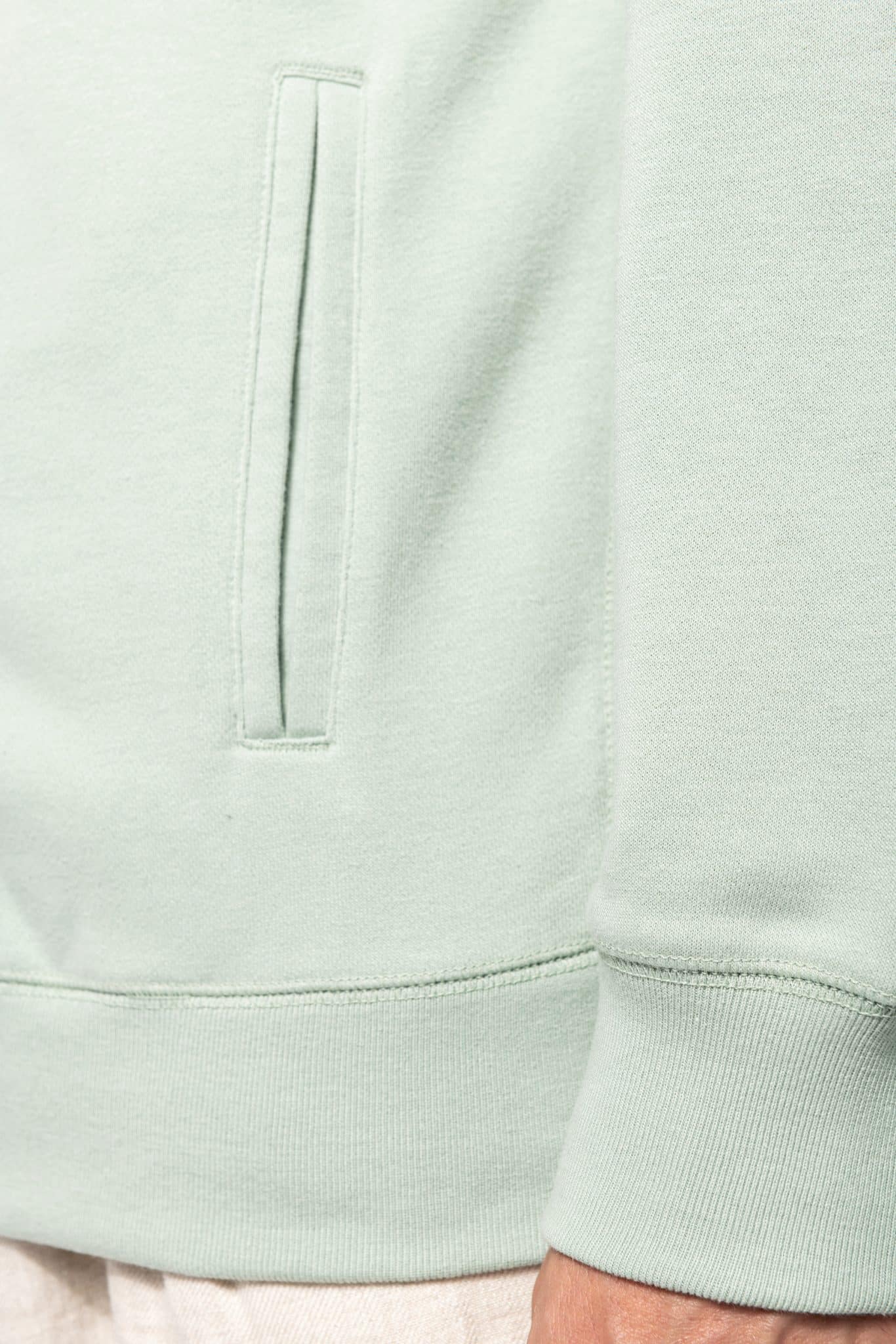Miniature 13 pour Sweat-shirt french terry écoresponsable zippé à capuche unisexe