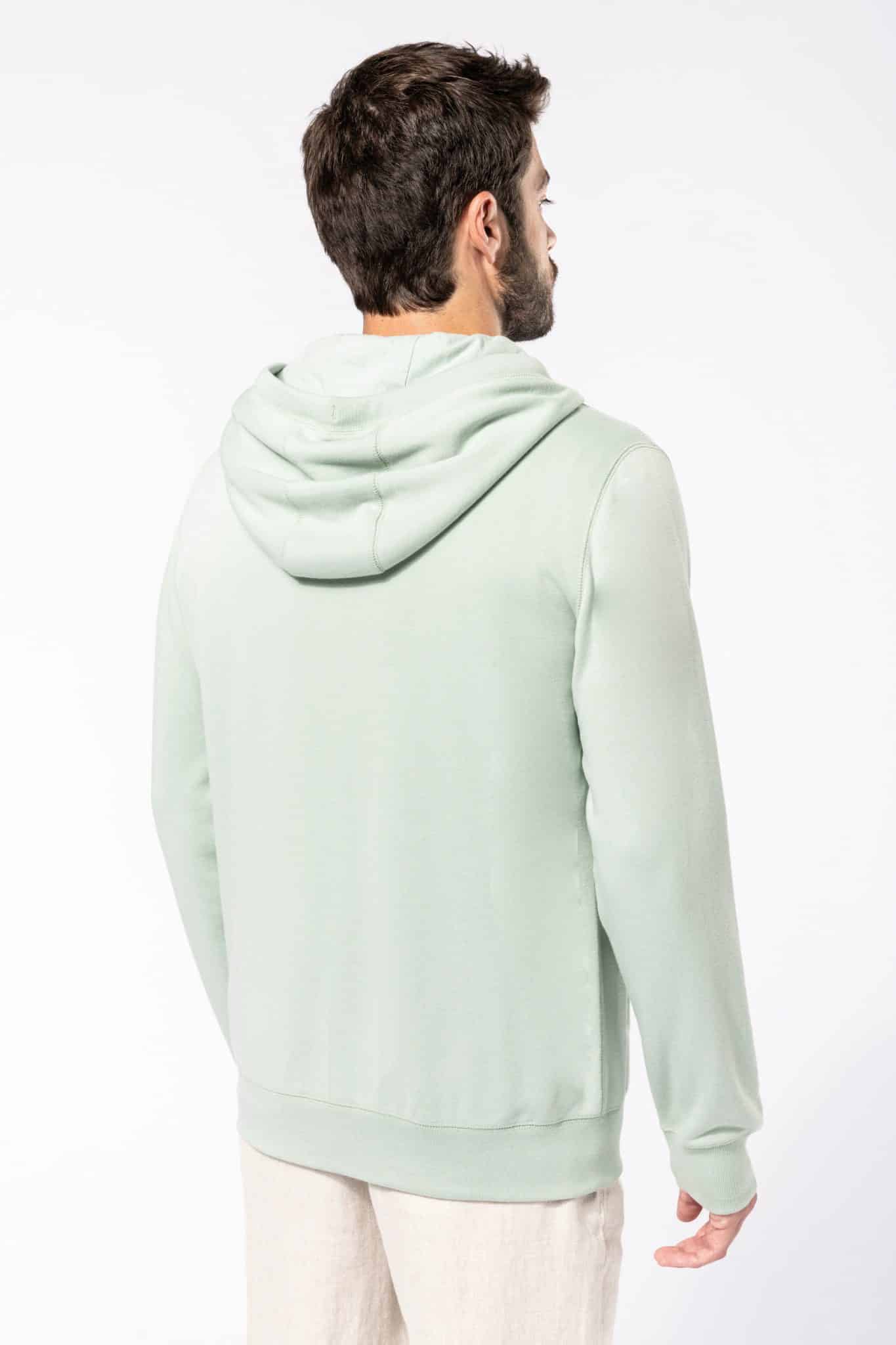 Miniature 3 pour Sweat-shirt french terry écoresponsable zippé à capuche unisexe
