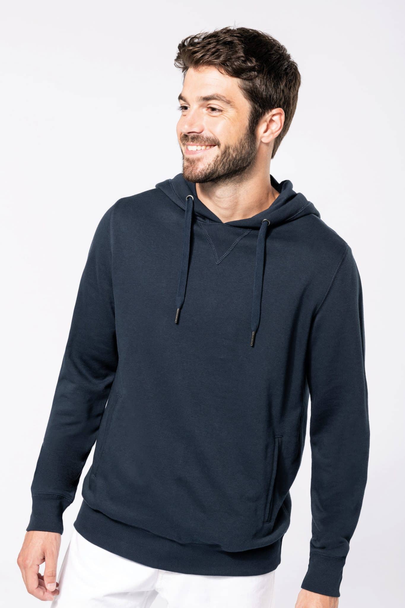 Miniature 2 pour Sweat-shirt french terry écoresponsable à capuche unisexe