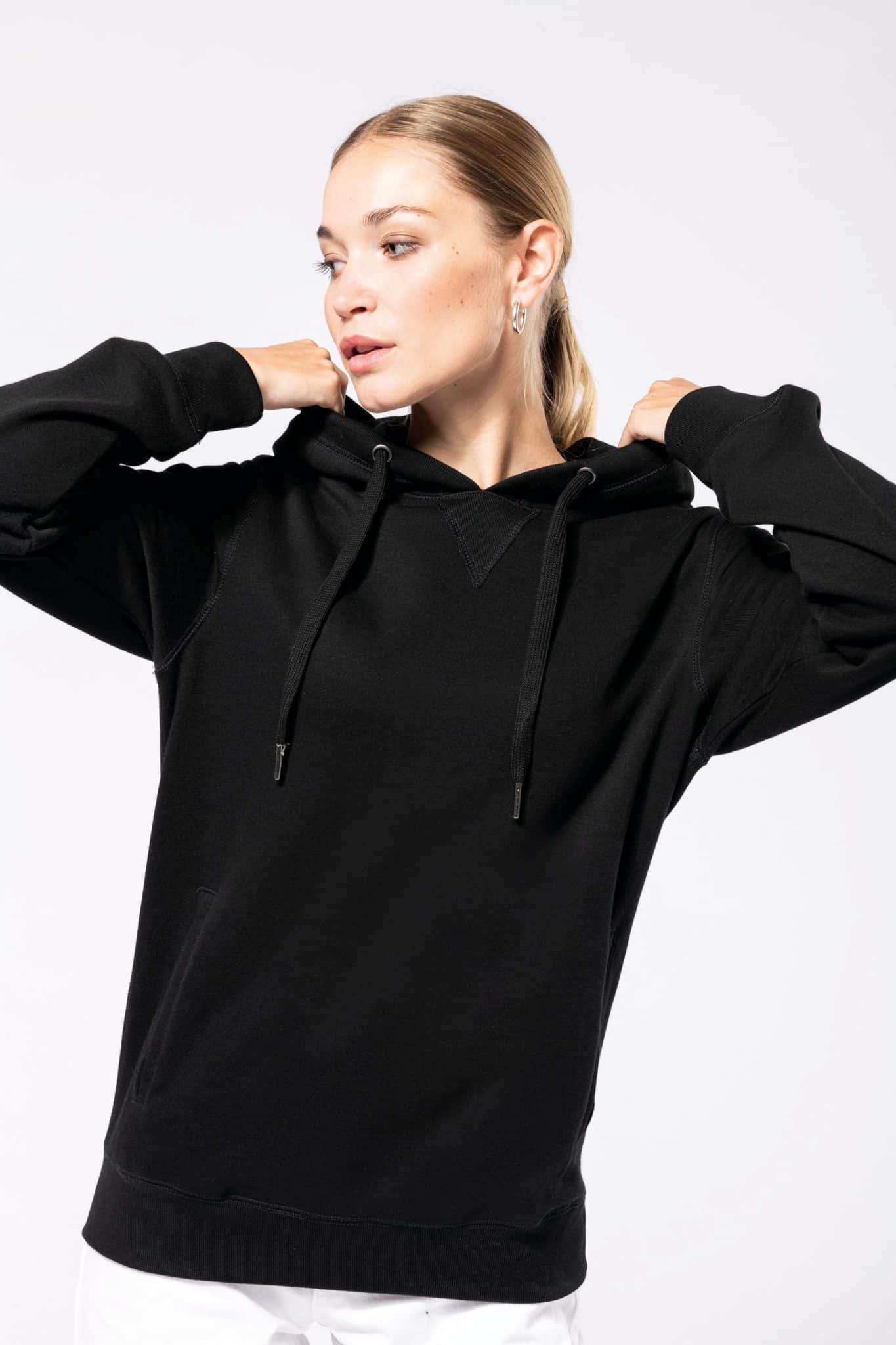 Miniature 5 pour Sweat-shirt french terry écoresponsable à capuche unisexe