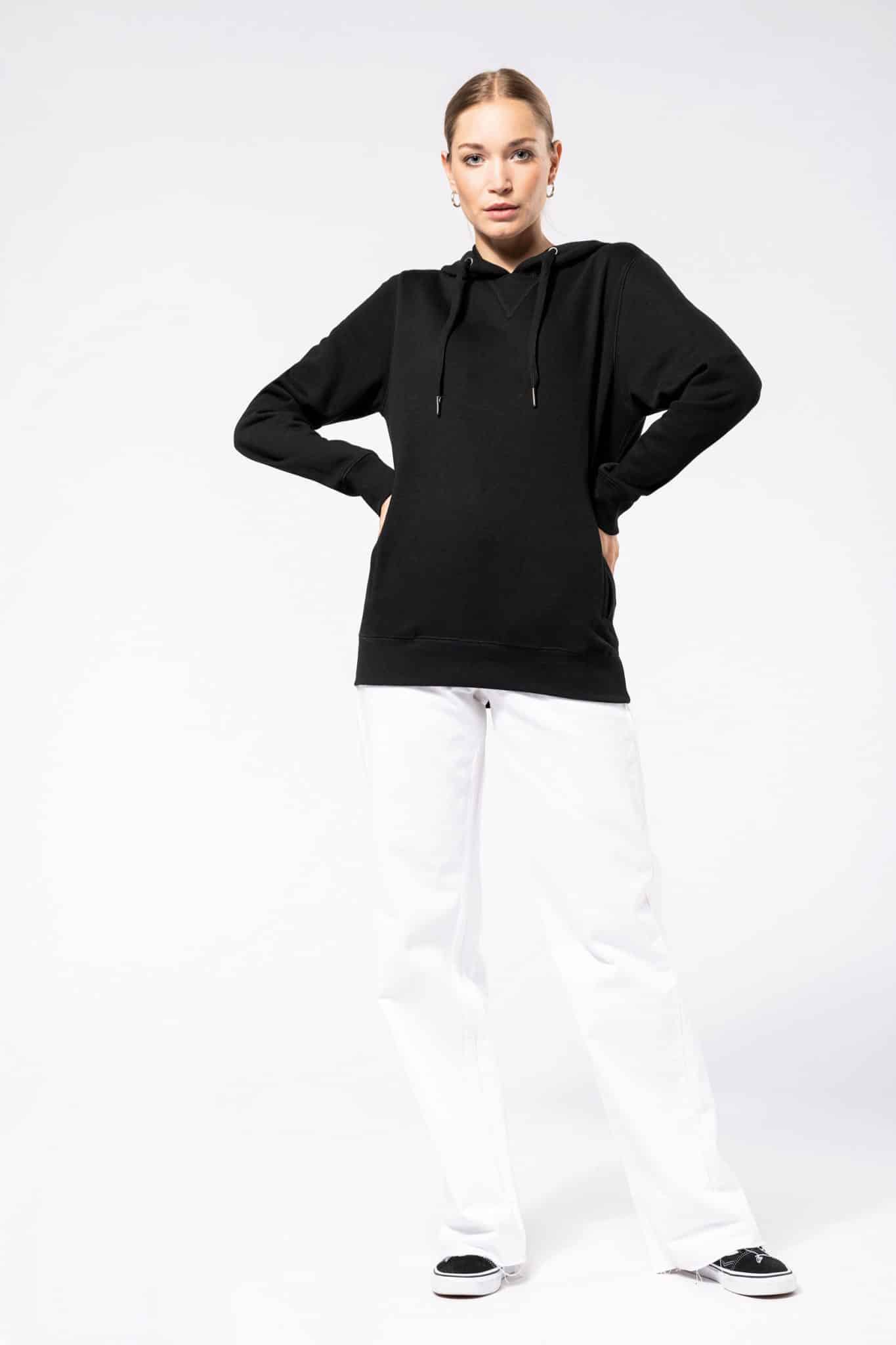 Miniature 7 pour Sweat-shirt french terry écoresponsable à capuche unisexe