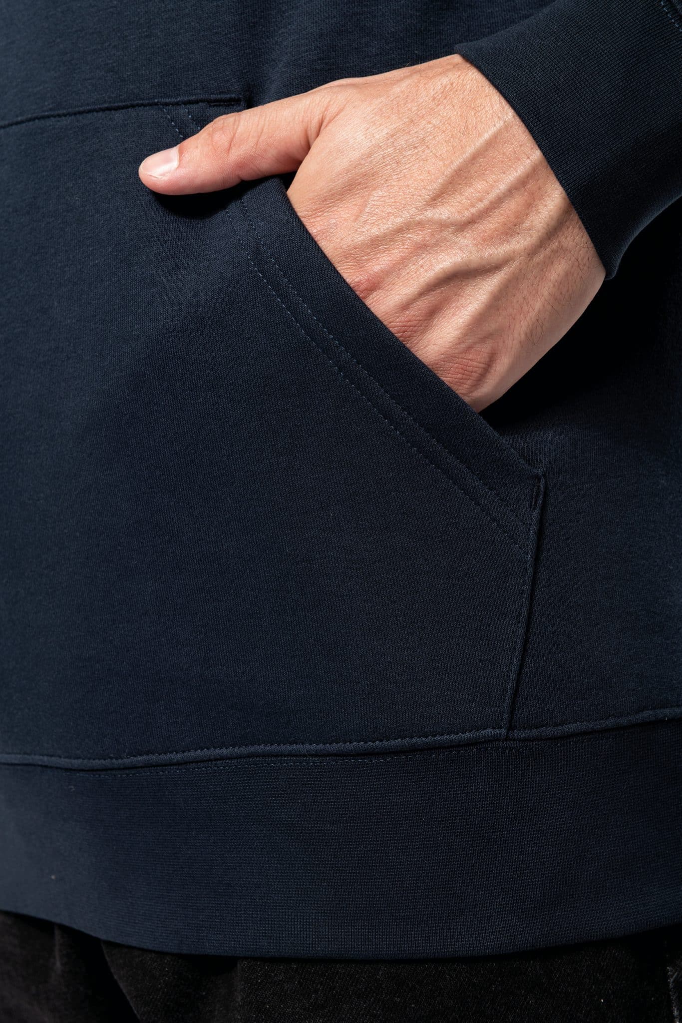 Miniature 11 pour Sweat-shirt à capuche contrastée à motifs unisexe