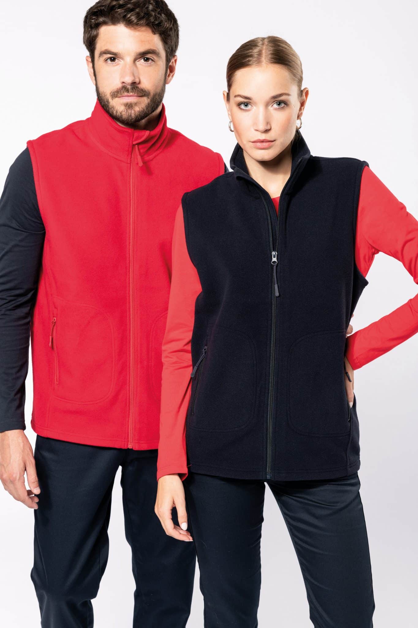 Miniature 1 pour Bodywarmer micropolaire écoresponsable unisexe