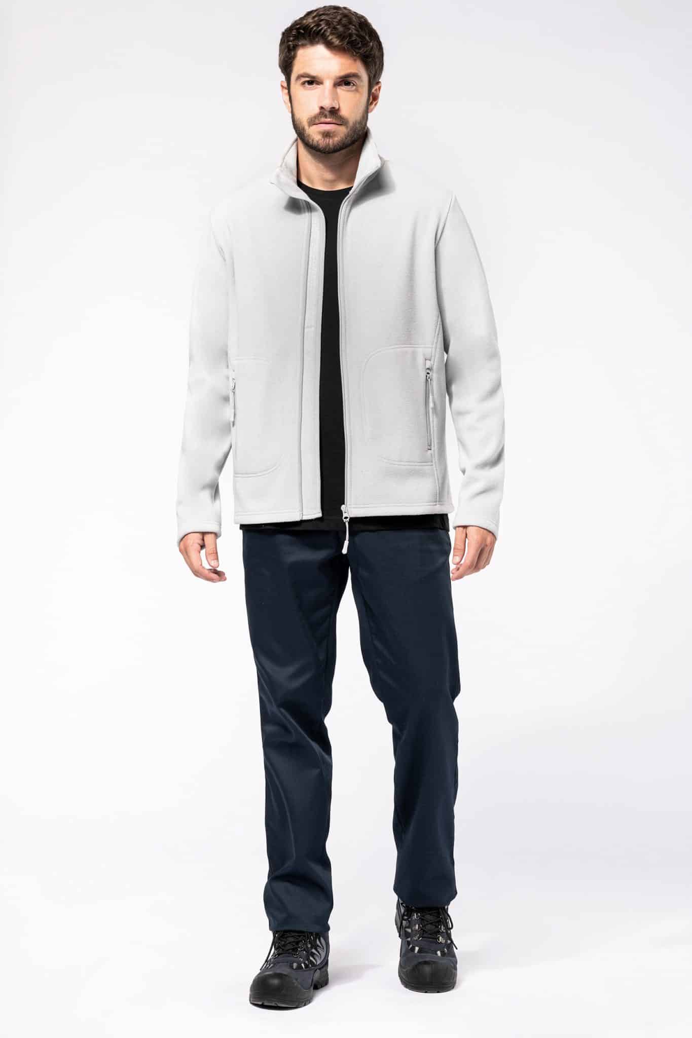 Miniature 4 pour Veste micropolaire écoresponsable unisexe