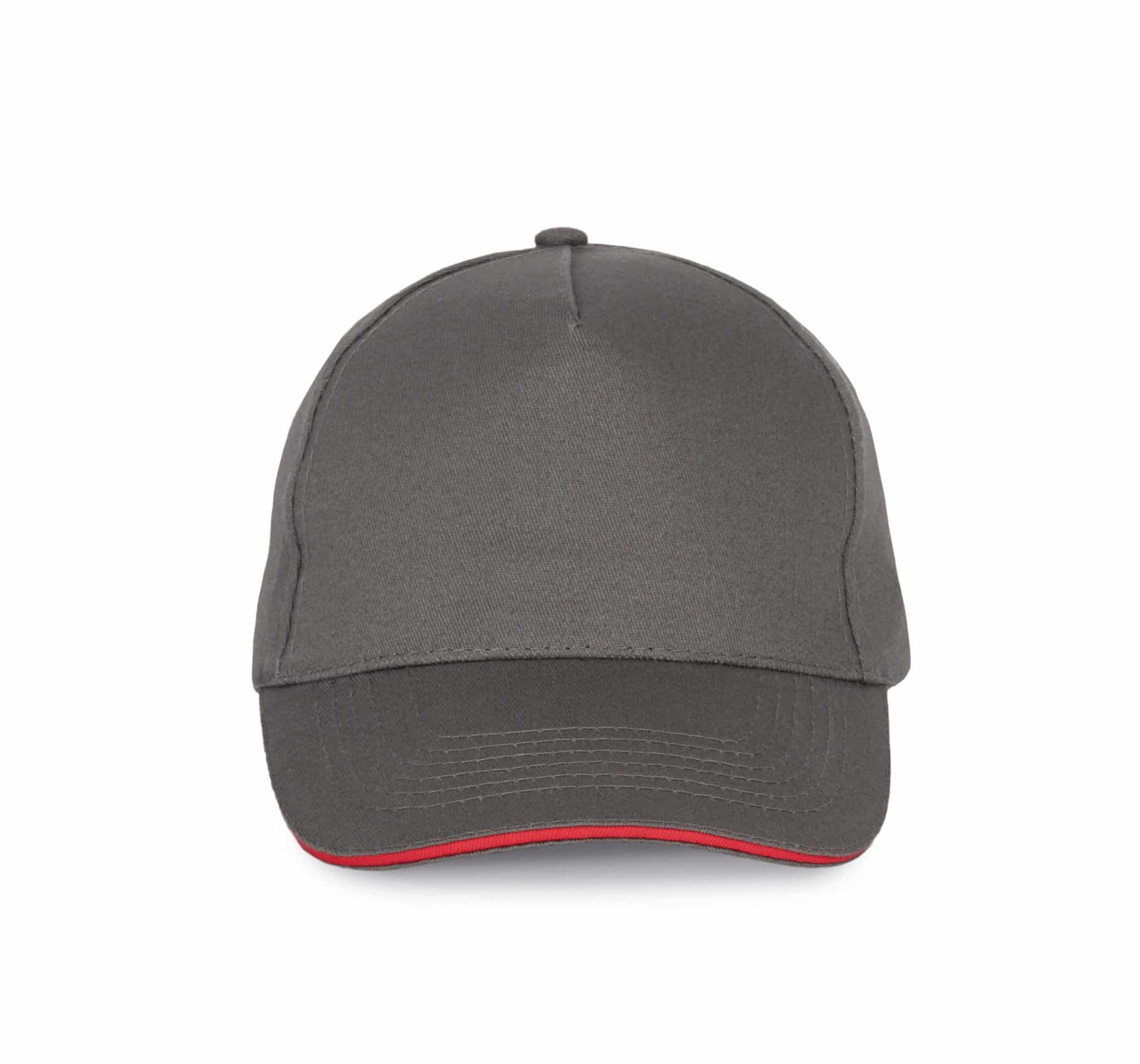 Miniature 21 pour Casquette avec sandwich contrasté - 5 panneaux