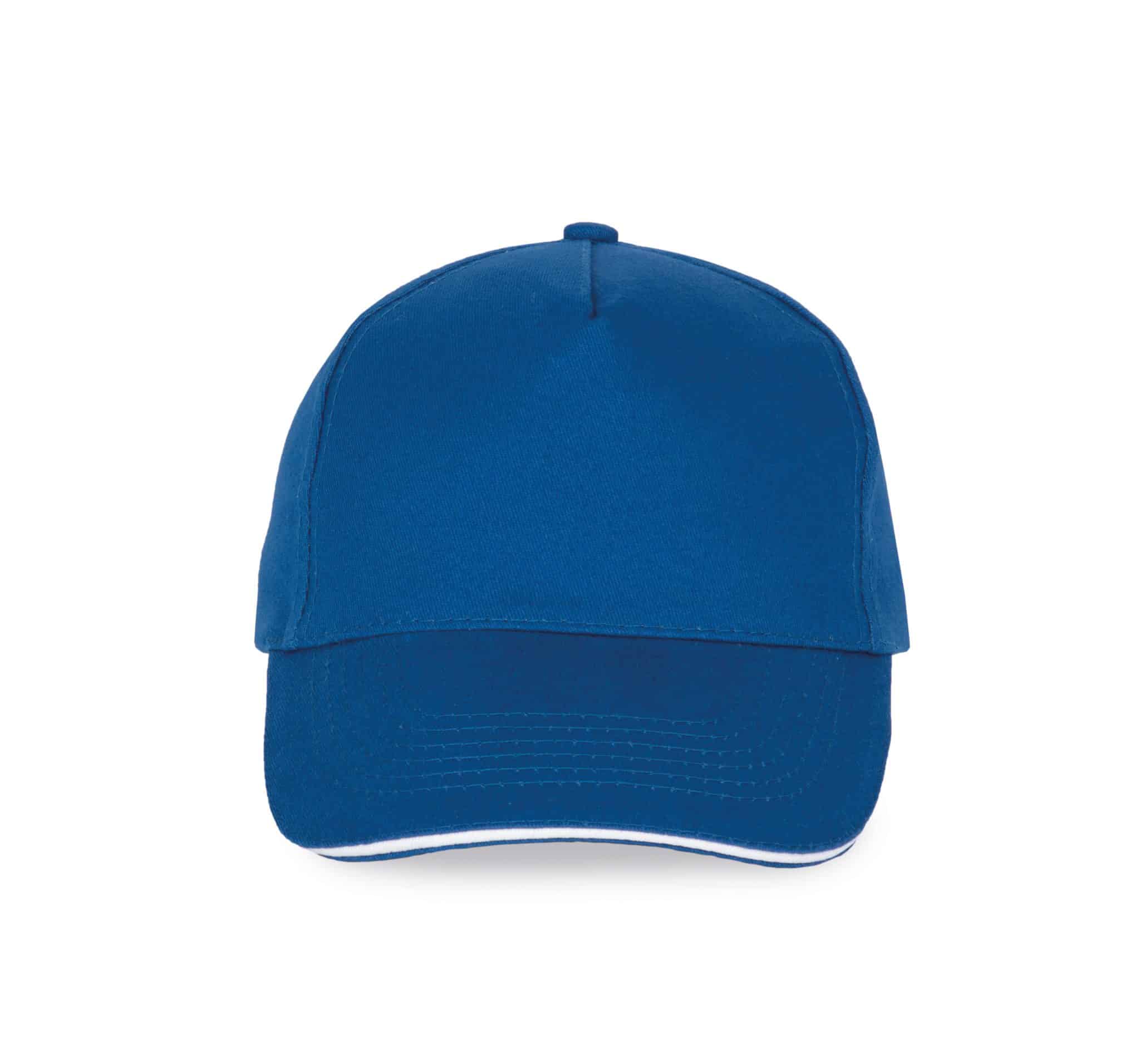Miniature 19 pour Casquette avec sandwich contrasté - 5 panneaux