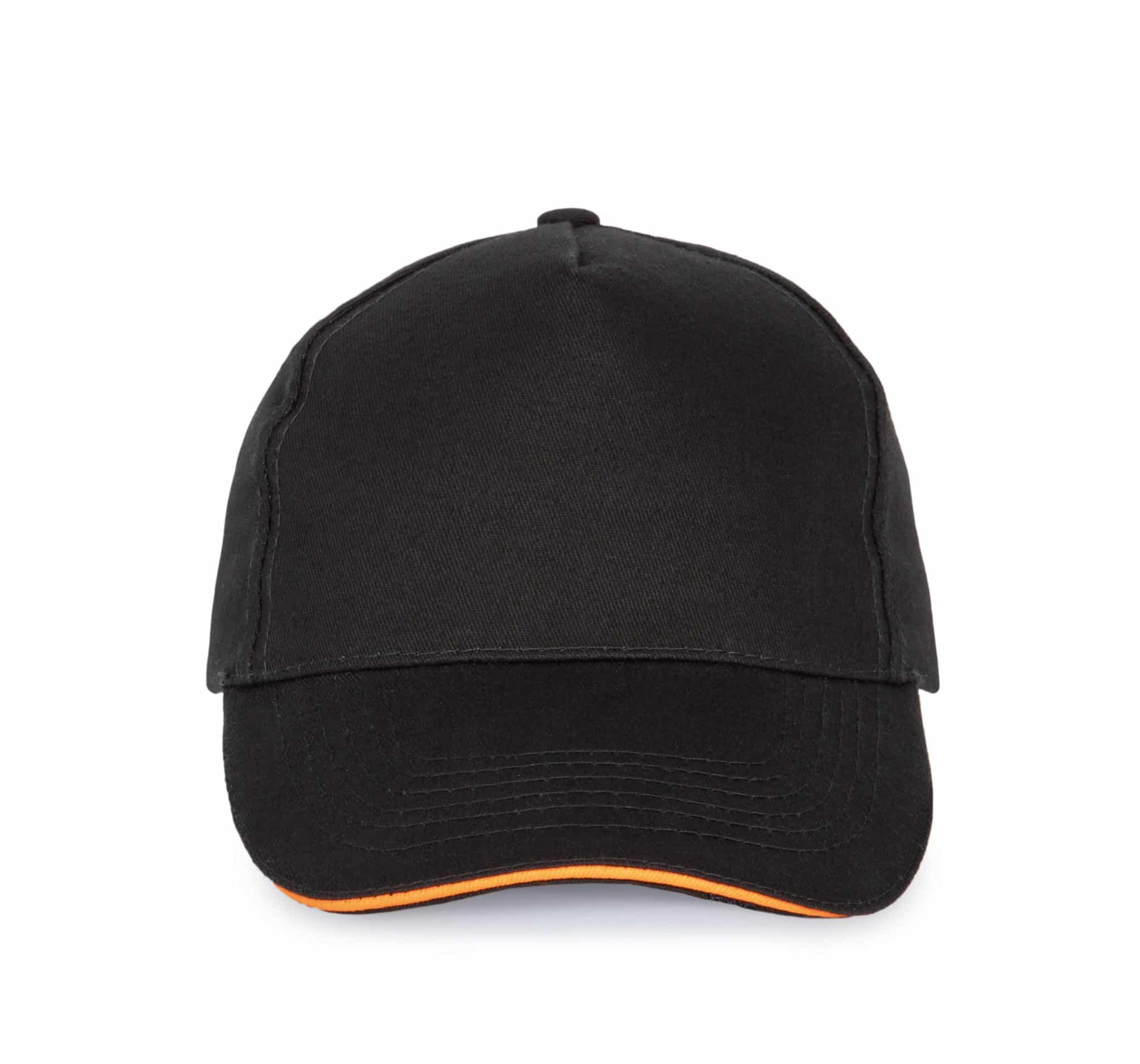 Miniature 10 pour Casquette avec sandwich contrasté - 5 panneaux