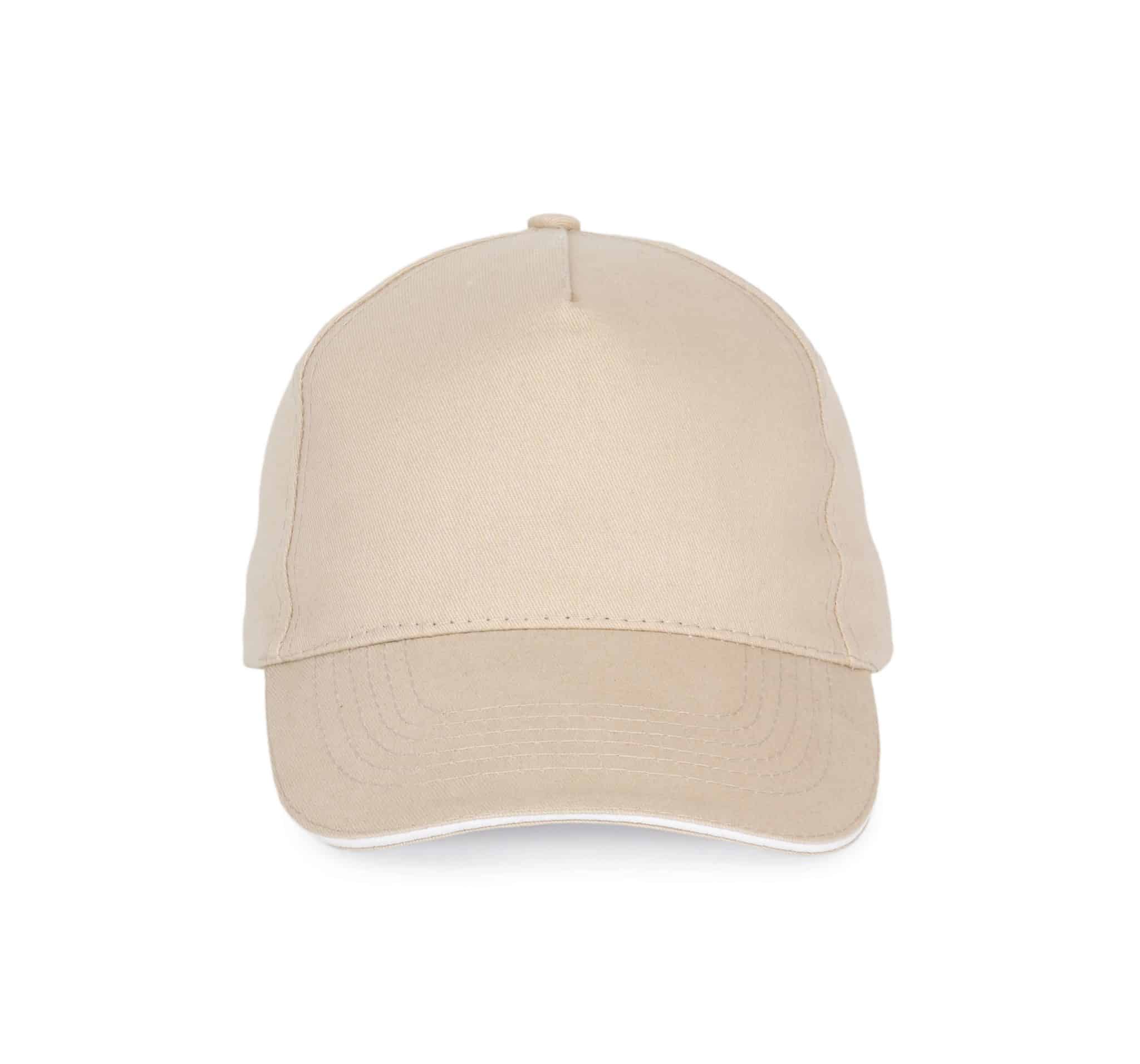Miniature 7 pour Casquette avec sandwich contrasté - 5 panneaux