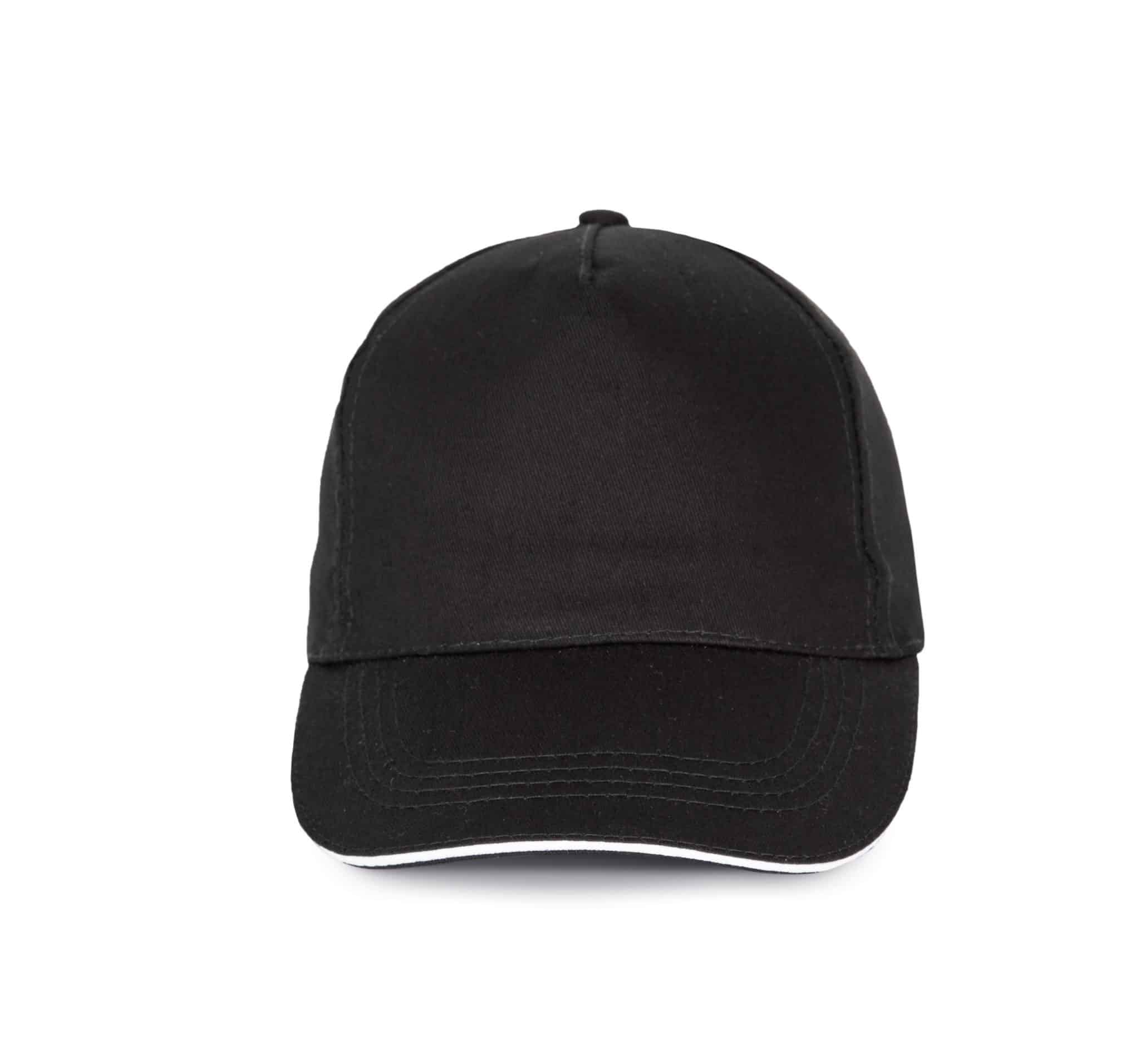 Miniature 9 pour Casquette sandwich contrasté - 5 panneaux