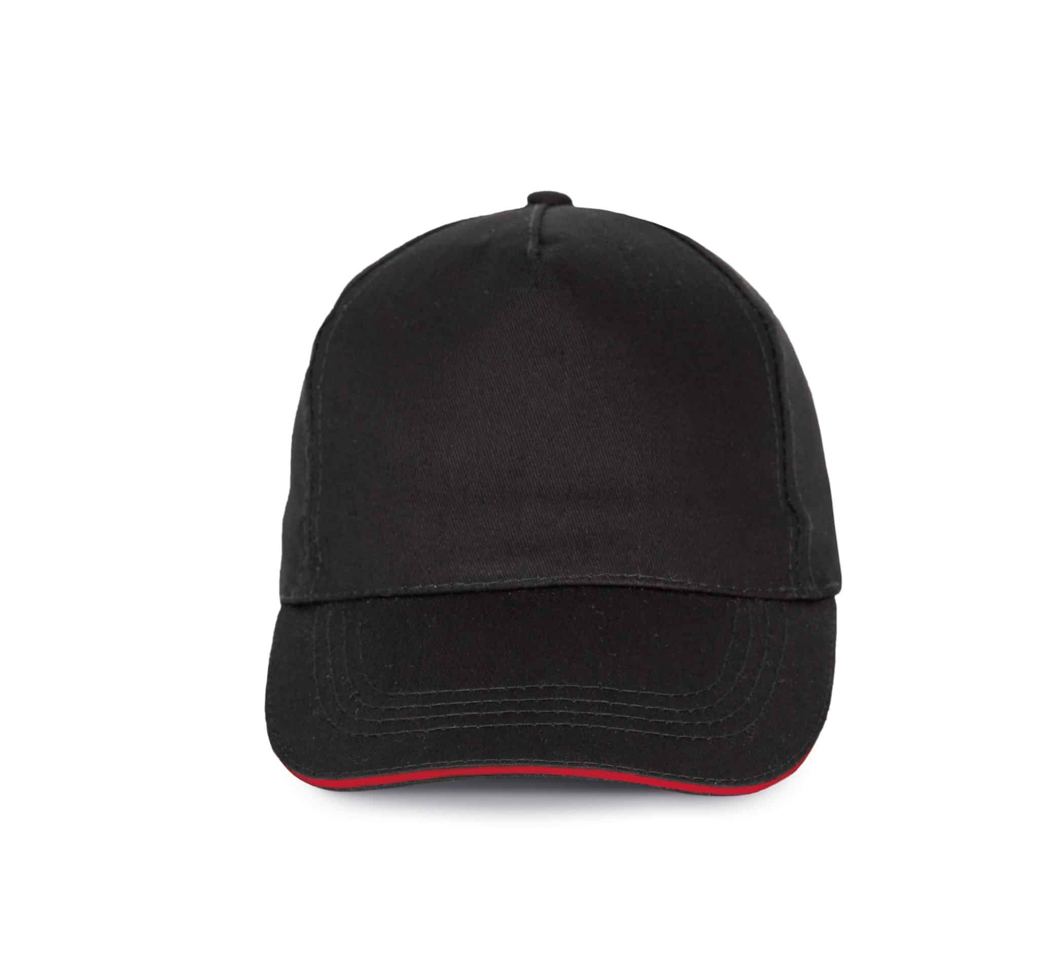 Miniature 19 pour Casquette sandwich contrasté - 5 panneaux
