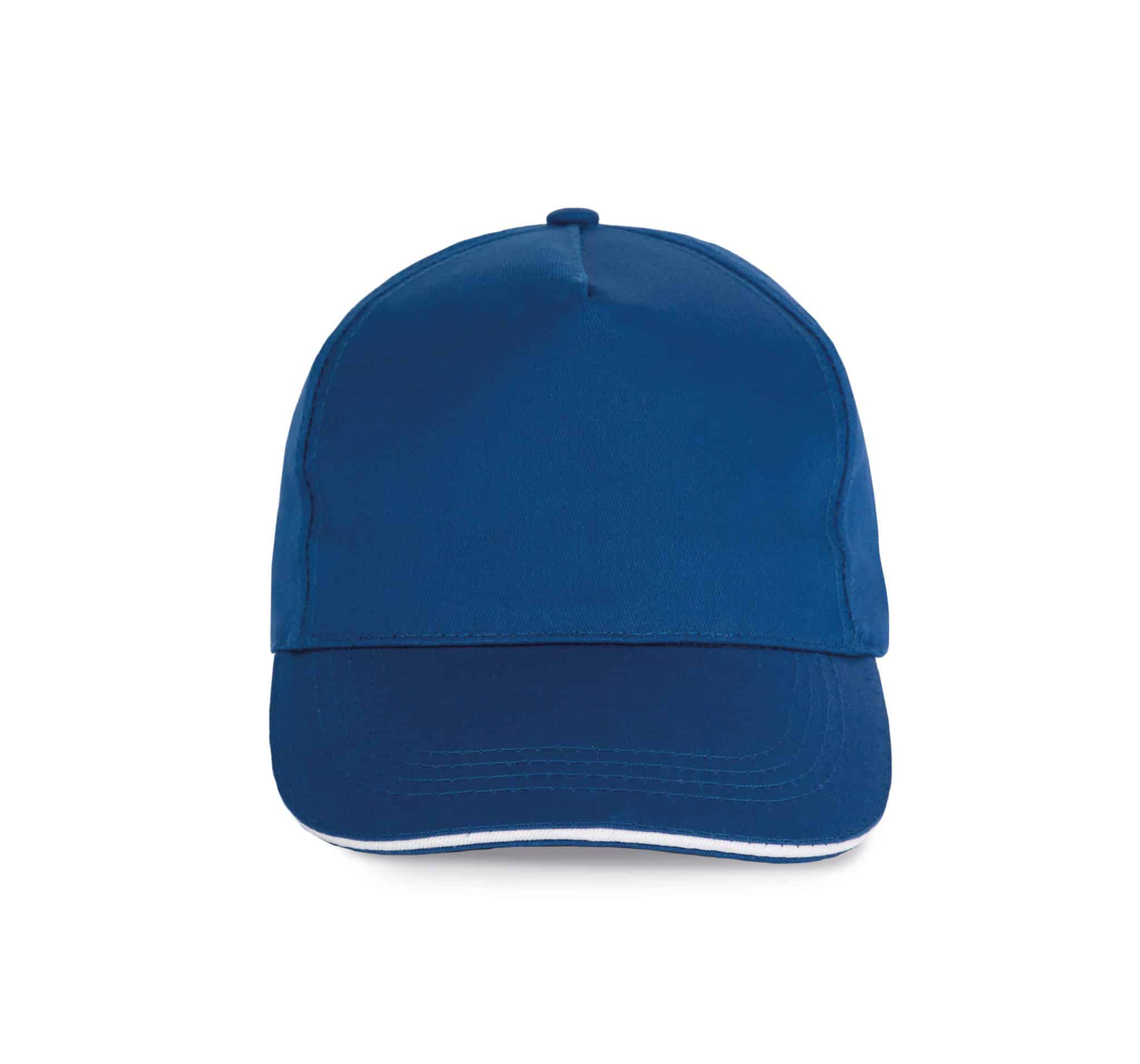 Miniature 16 pour Casquette sandwich contrasté - 5 panneaux