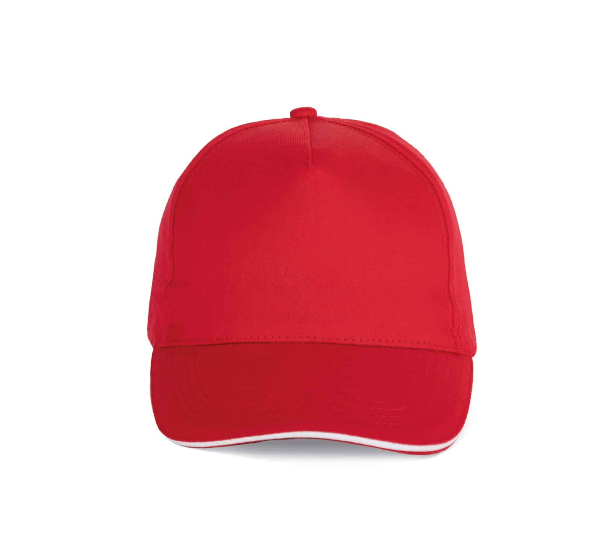 Miniature 15 pour Casquette sandwich contrasté - 5 panneaux