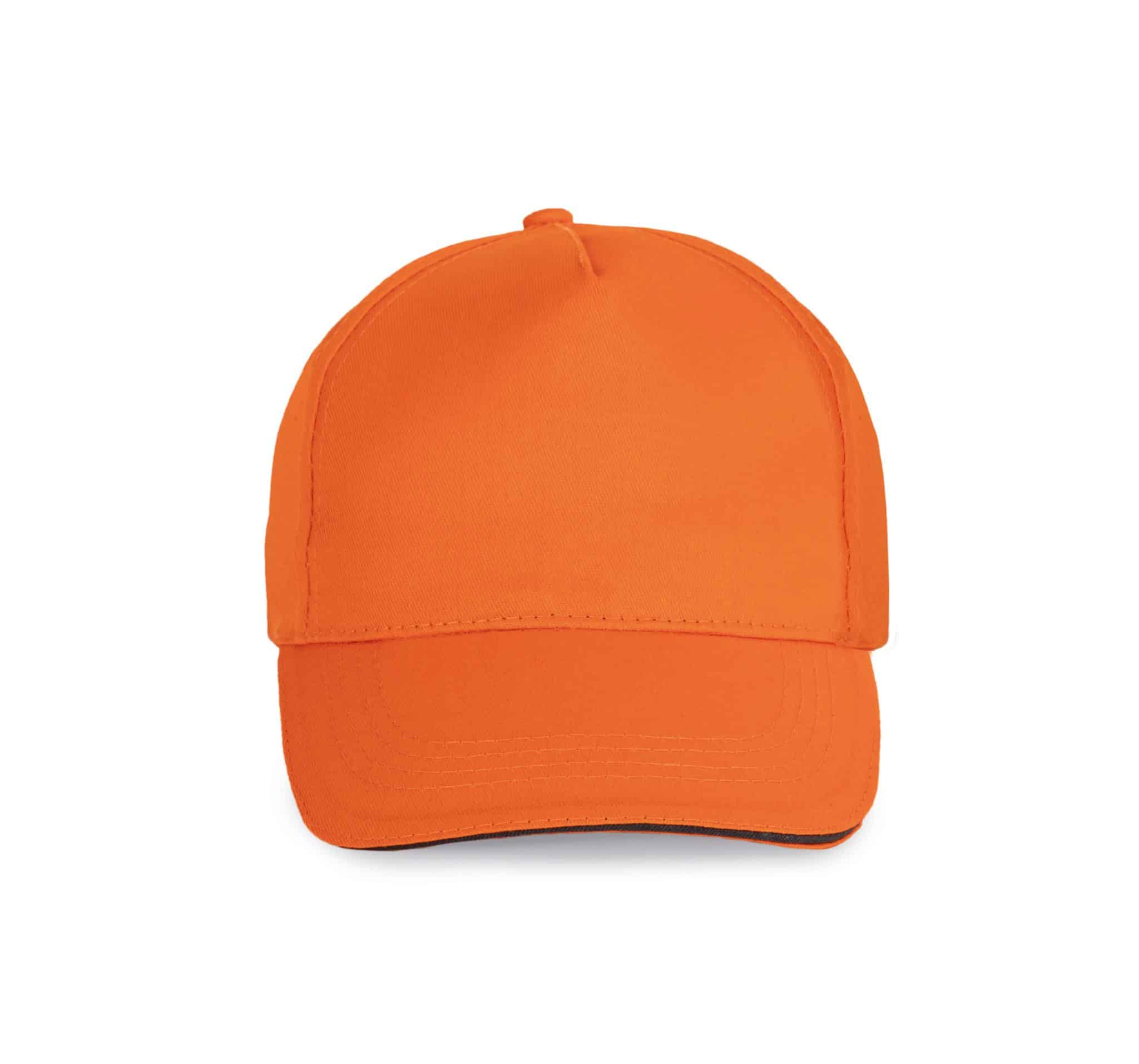 Miniature 14 pour Casquette sandwich contrasté - 5 panneaux