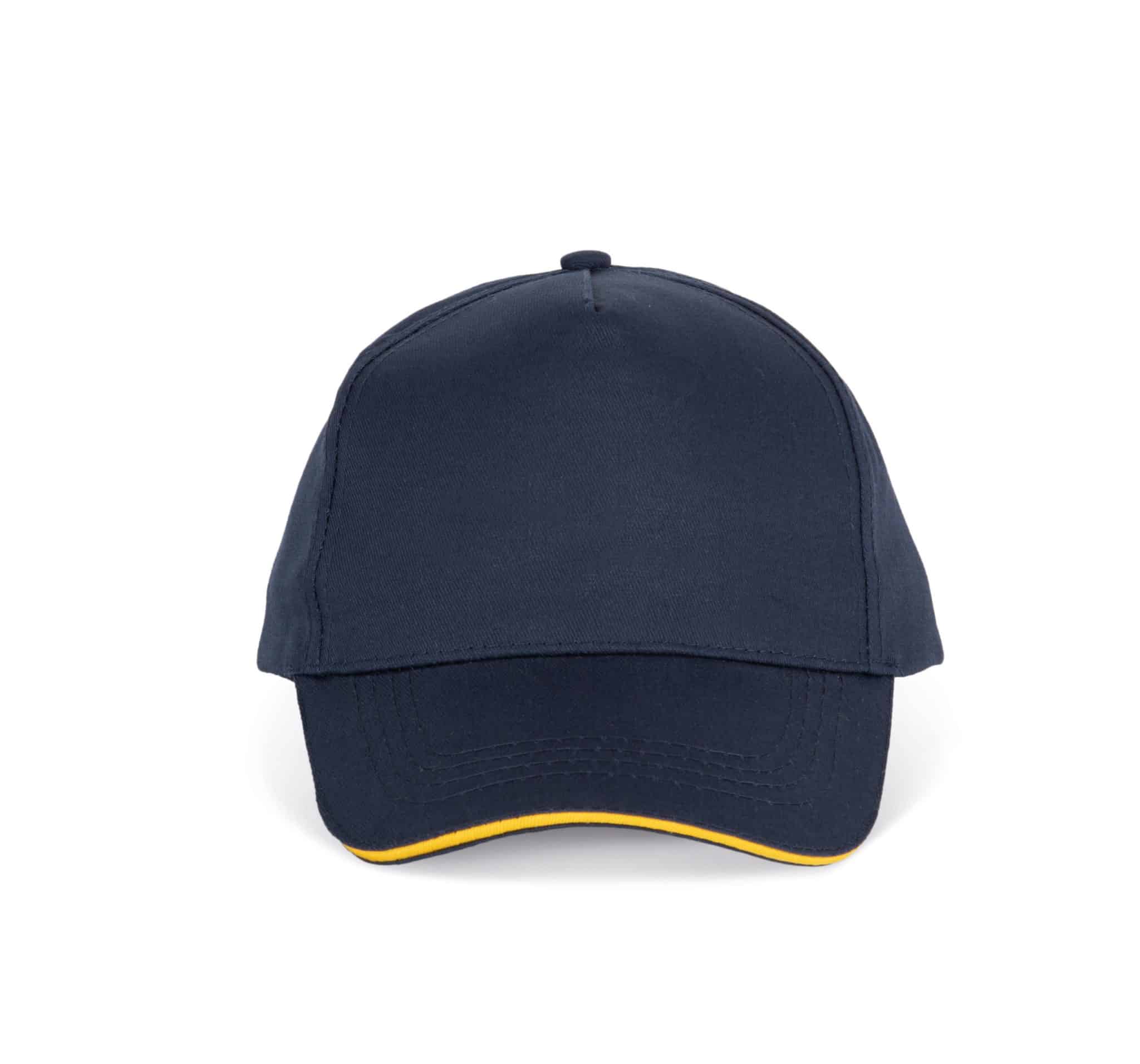 Miniature 13 pour Casquette sandwich contrasté - 5 panneaux