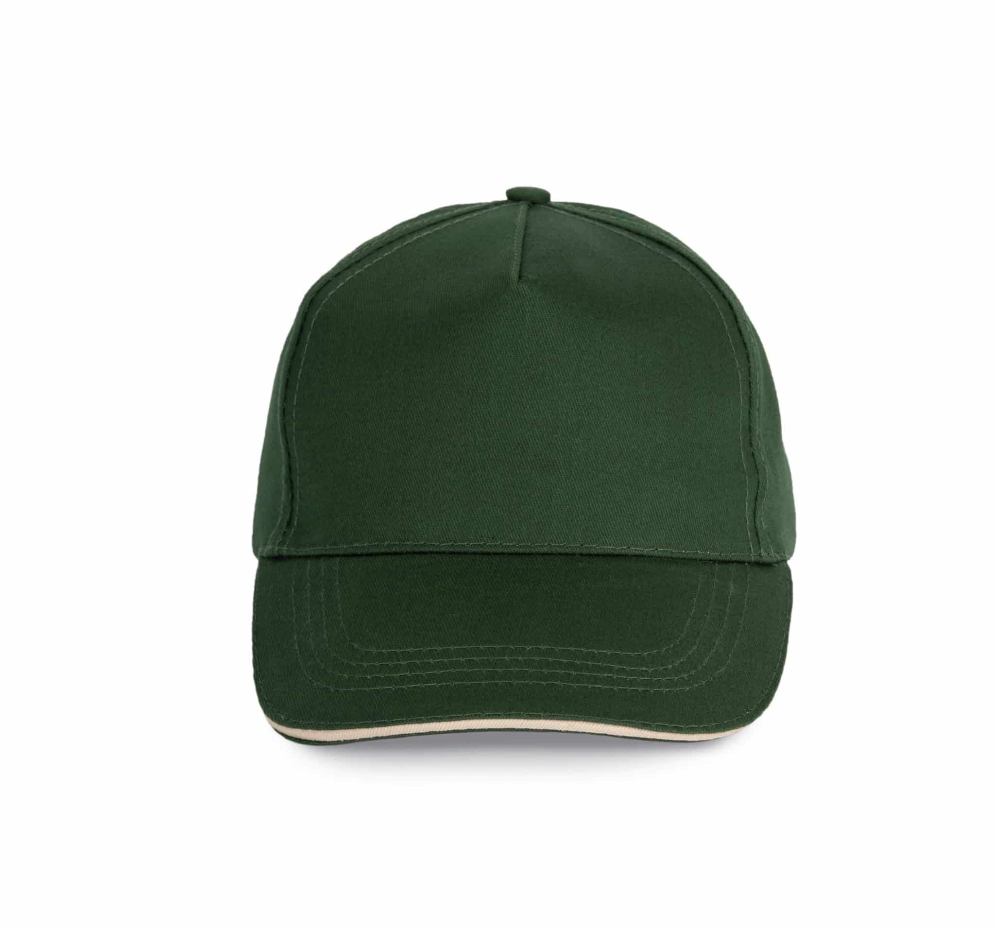 Miniature 20 pour Casquette sandwich contrasté - 5 panneaux