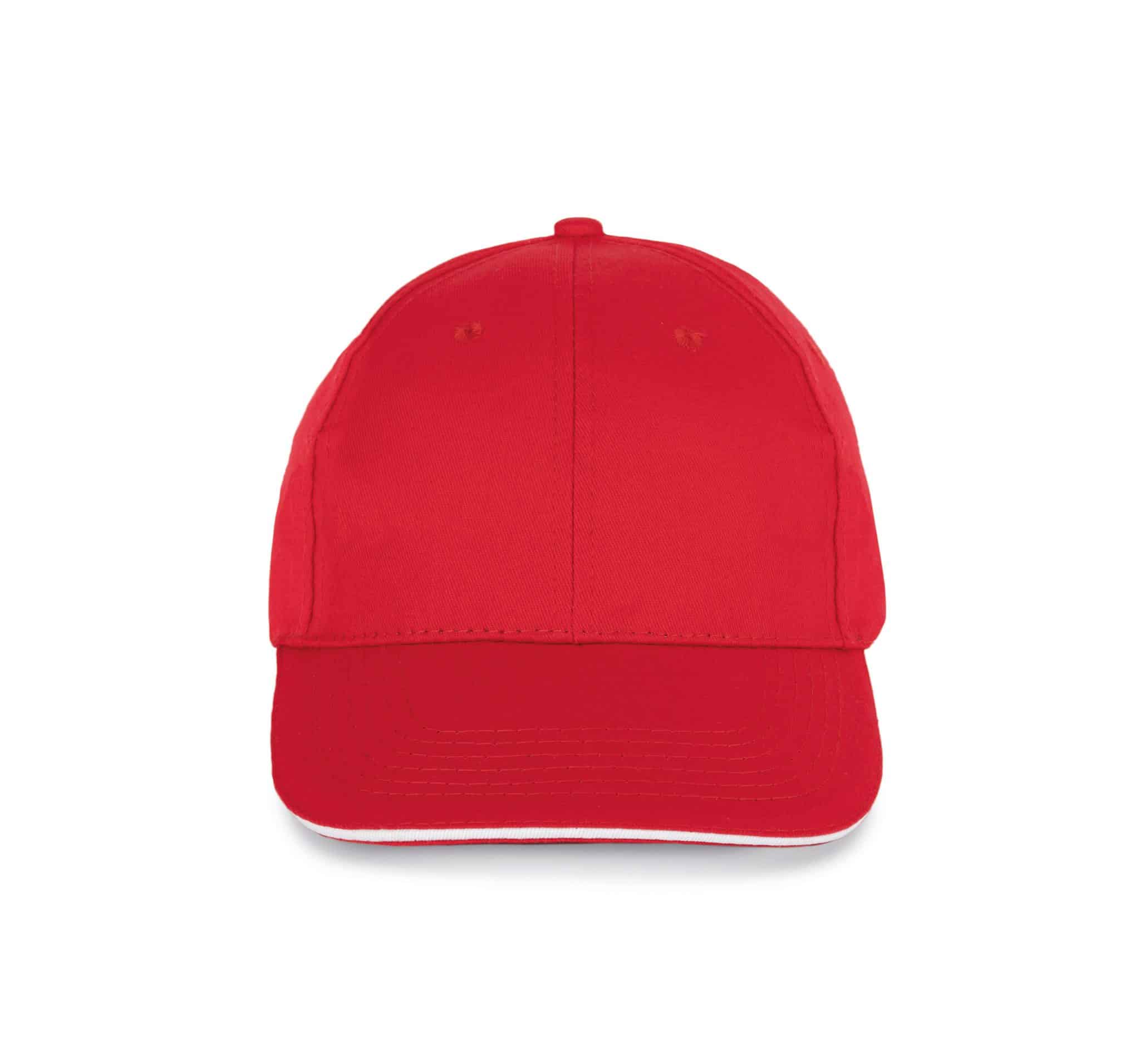 Miniature 19 pour Casquette avec sandwich contrasté - 6 panneaux