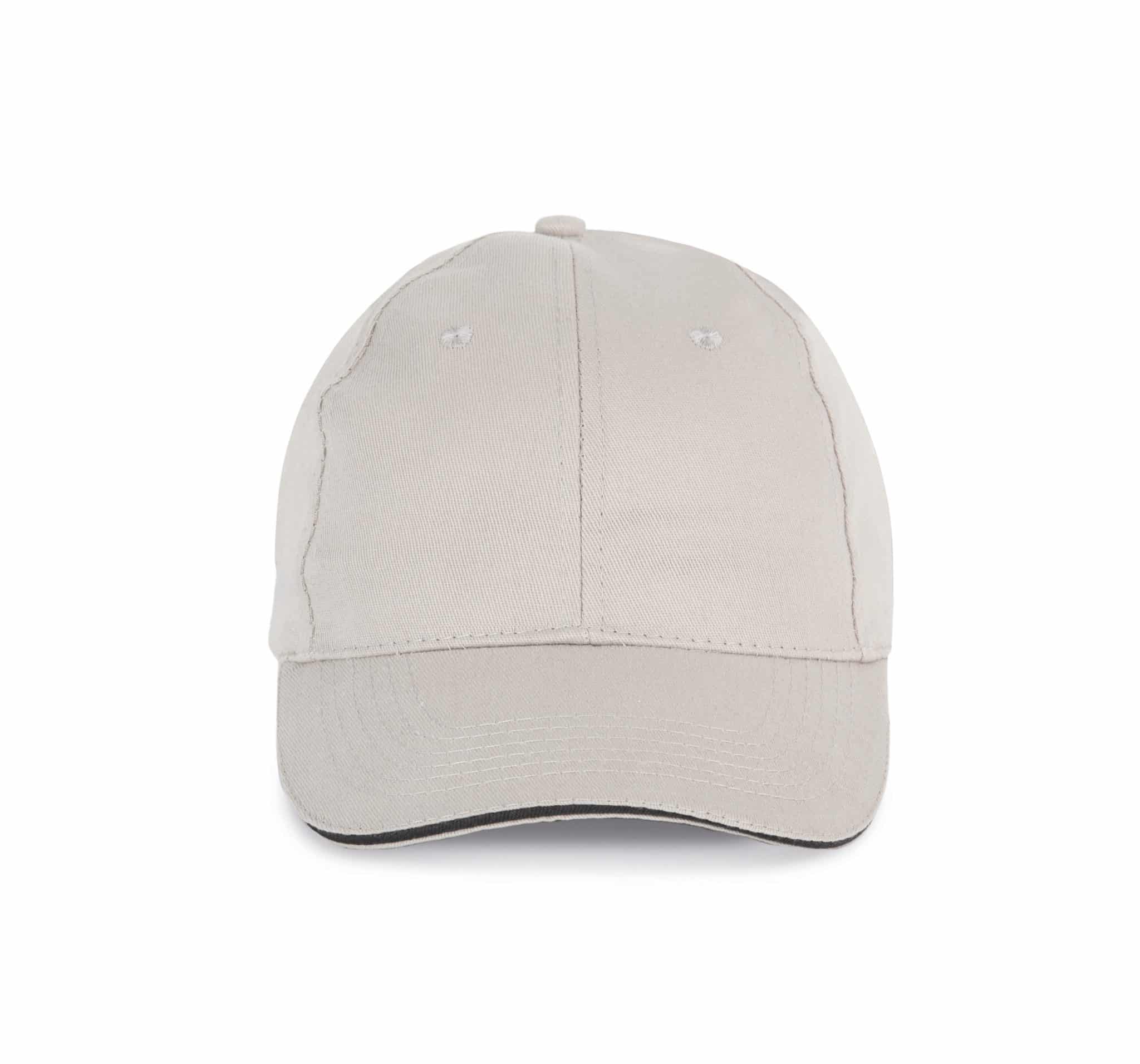 Miniature 16 pour Casquette avec sandwich contrasté - 6 panneaux