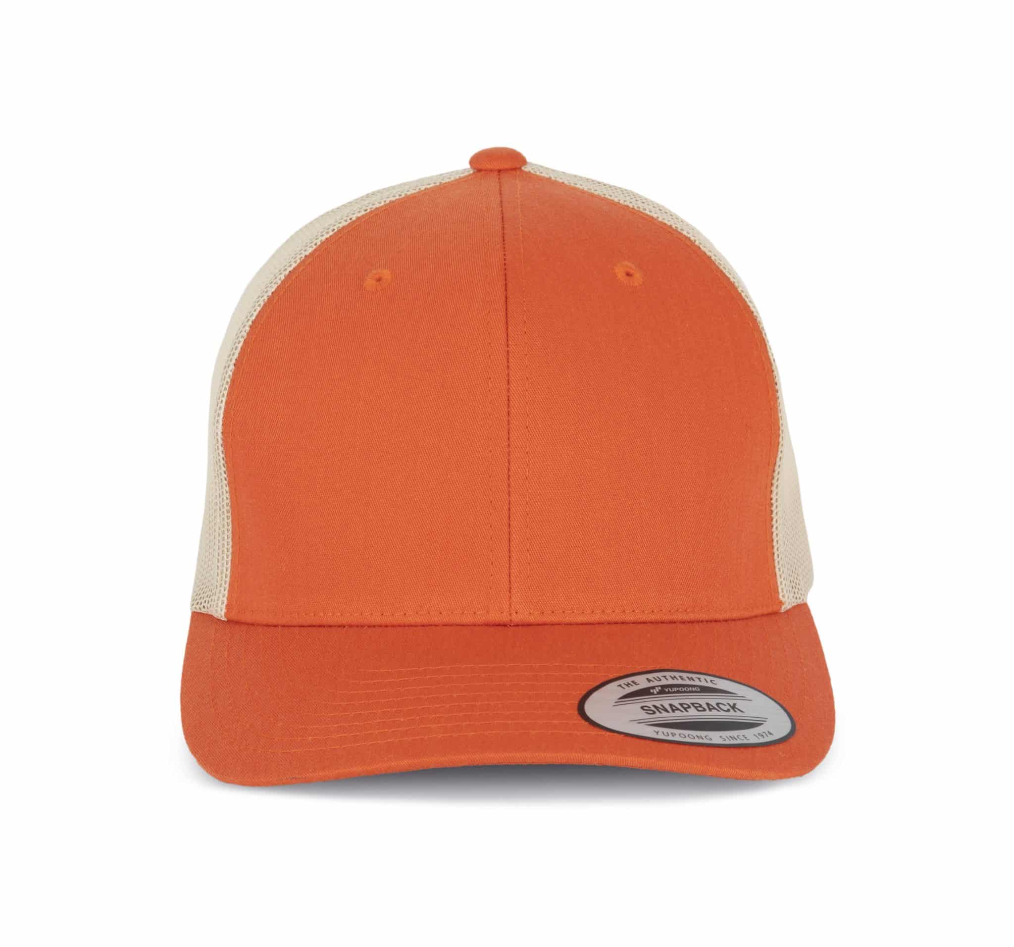 Miniature 13 pour Casquette Trucker modèle rétro - 6 panneaux