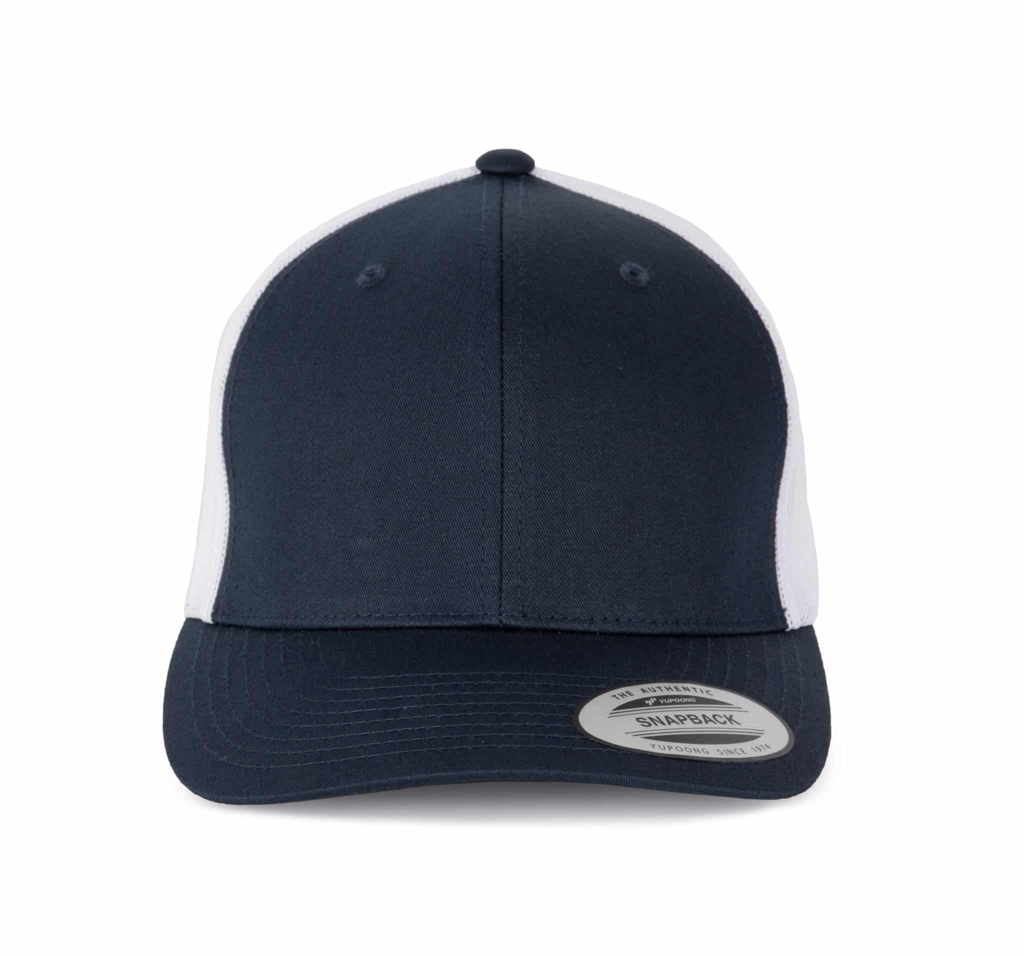 Miniature 12 pour Casquette Trucker modèle rétro - 6 panneaux