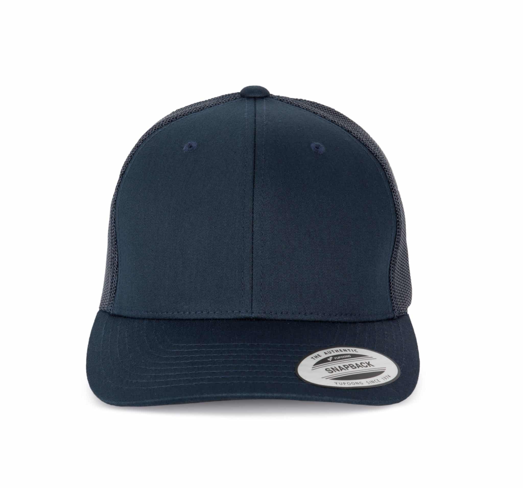 Miniature 11 pour Casquette Trucker modèle rétro - 6 panneaux