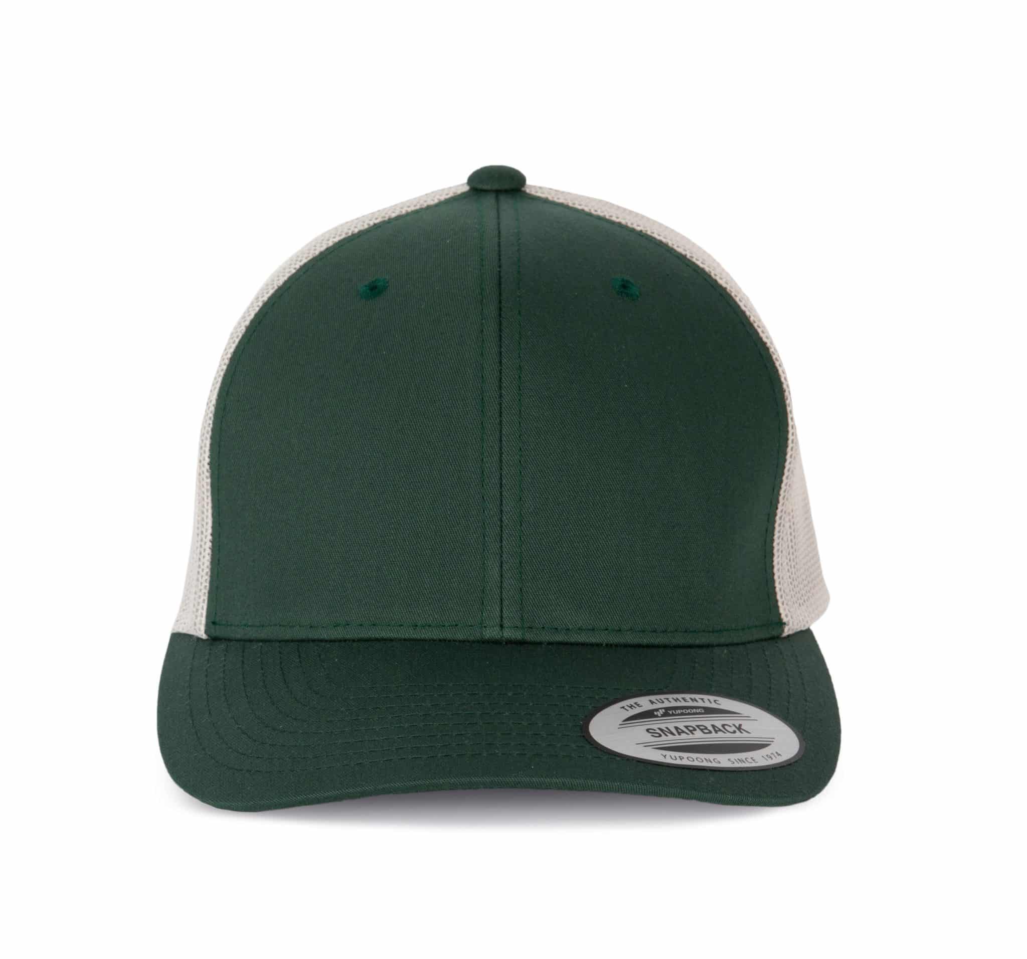 Miniature 10 pour Casquette Trucker modèle rétro - 6 panneaux