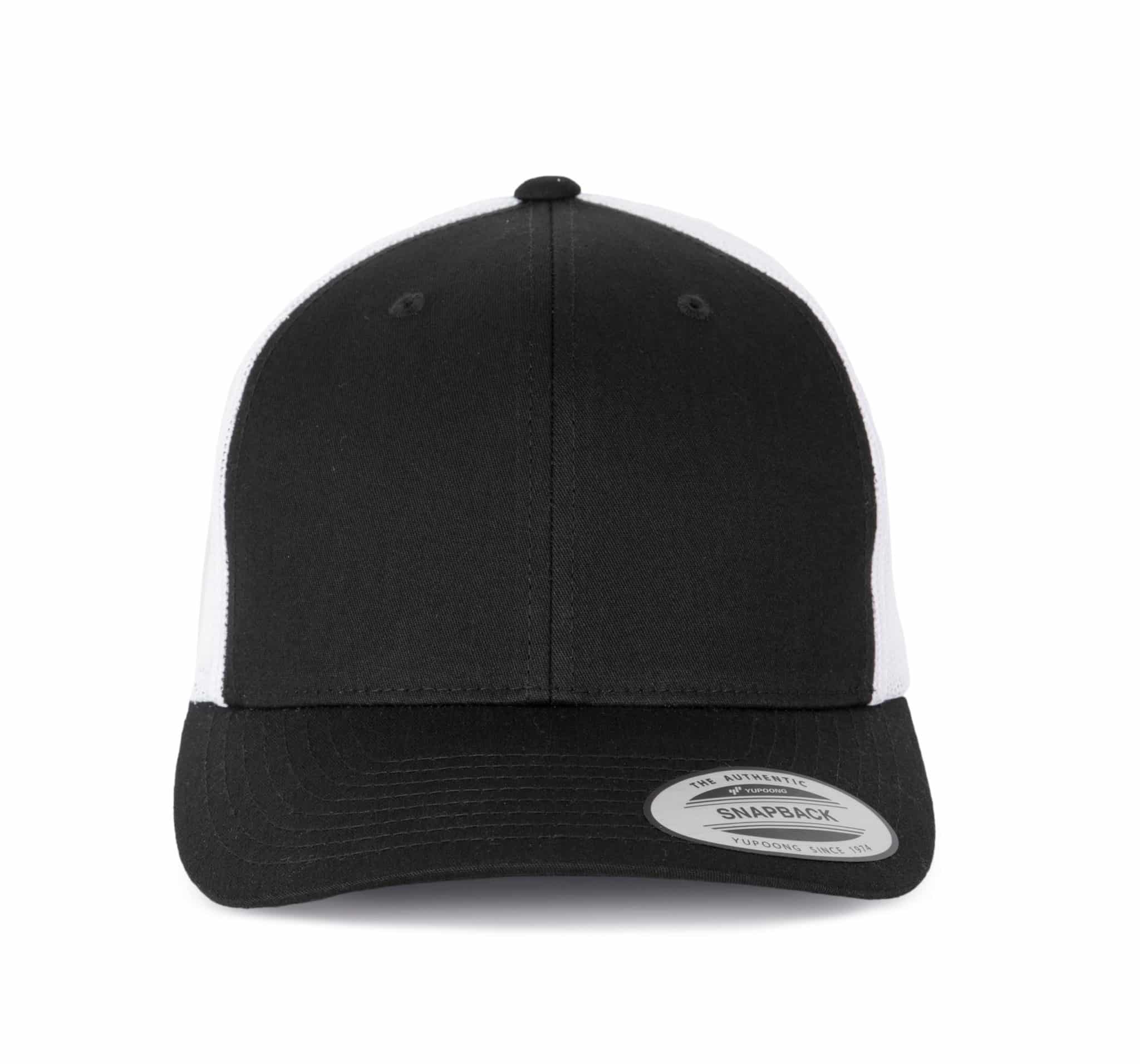 Miniature 9 pour Casquette Trucker modèle rétro - 6 panneaux