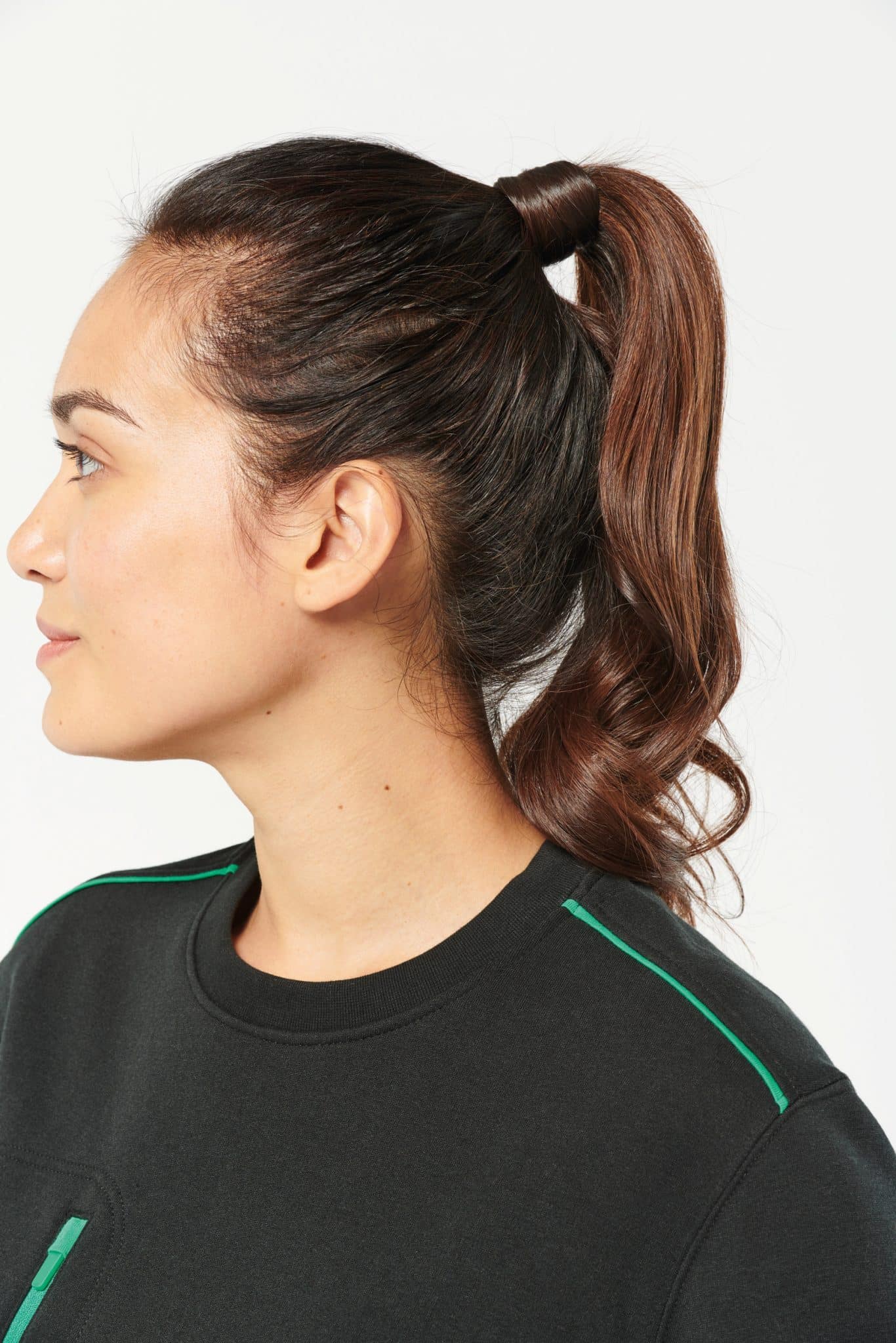 Miniature 19 pour Sweat-shirt Day To Day zip poche contrastée unisexe