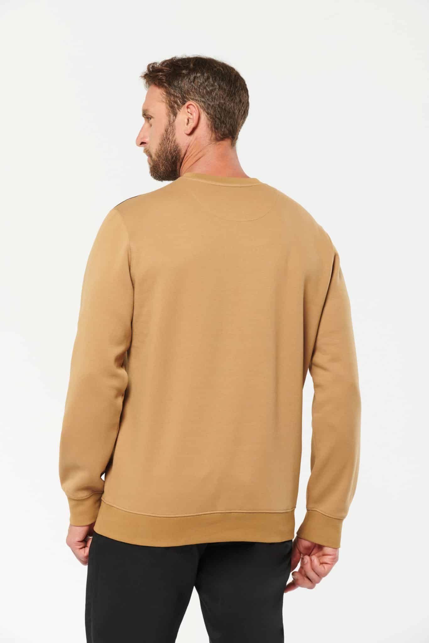 Miniature 3 pour Sweat-shirt Day To Day zip poche contrastée unisexe