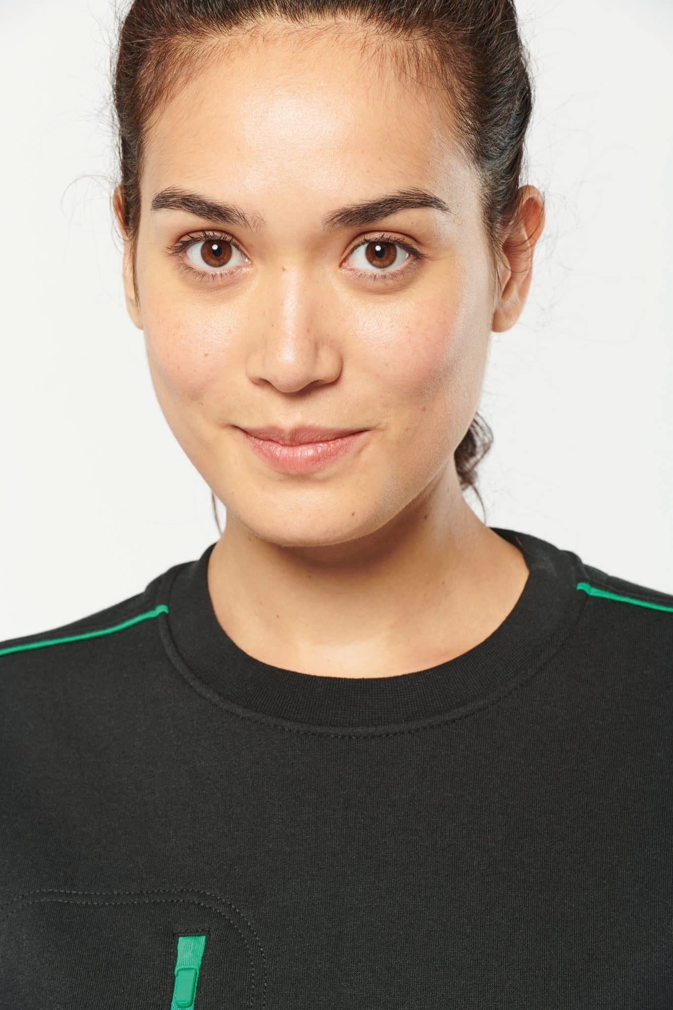 Miniature 17 pour Sweat-shirt Day To Day zip poche contrastée unisexe