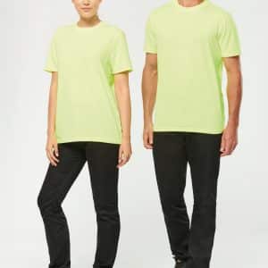 Visuel T-shirt écoresponsable manches courtes unisexe