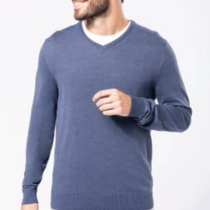 Visuel Pull col V homme