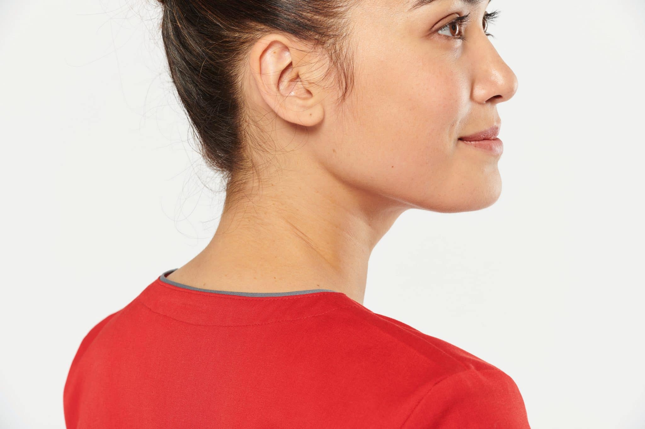 Miniature 10 pour Blouse polycoton avec boutons-pression femme